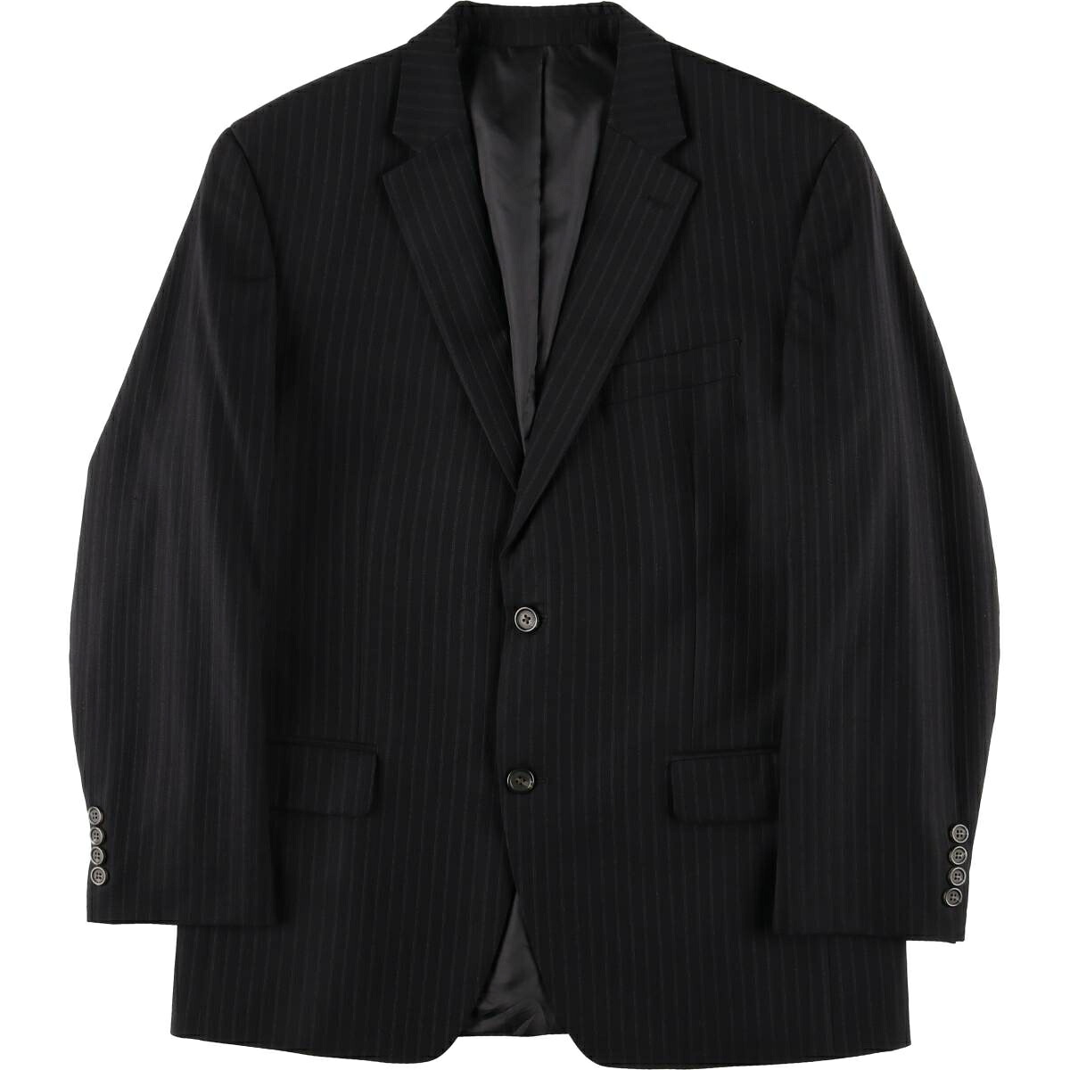 古着 ラルフローレン Ralph Lauren LAUREN ローレン ストライプ柄 ウールテーラードジャケット メンズM相当 /eaa615953 【中古】 【260222】 【SS2606_10|古着屋JAM