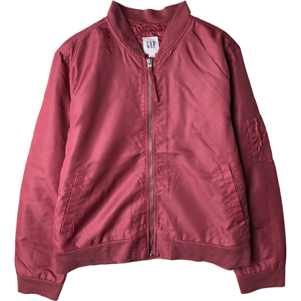 古着 ギャップ GAP ナイロンブルゾン レディースL相当 /eaa615978 【中古】 【260301】 【ADEL/アデル】 ピンク系 春秋冬