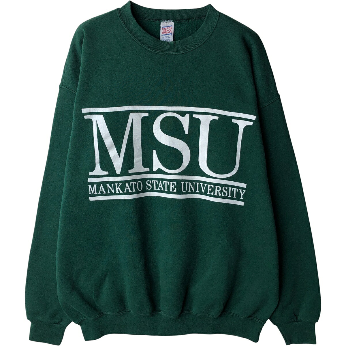 古着 90'S ソフィ SOFFE HEAVY SWEATS カレッジスウェットシャツ トレーナー USA製 メンズXL相当 ヴィンテージ /eaa616117 【中古】 【260222】 【SS2606_10｜古着屋JAM