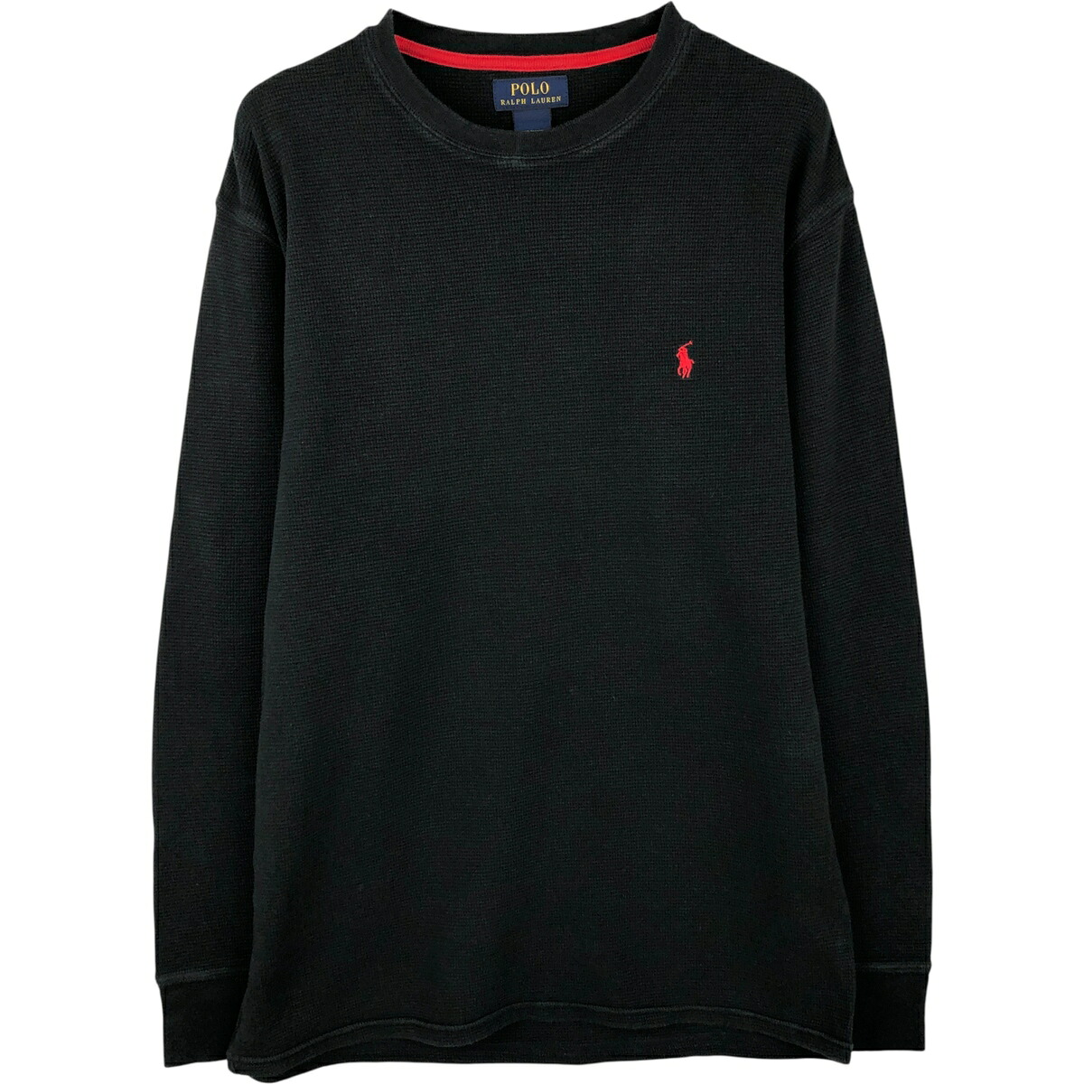 古着 ラルフローレン Ralph Lauren POLO RALPH LAUREN サーマルロングTシャツ メンズXL相当 /eaa616206 【中古】 【260223】 ブラック系 春夏秋