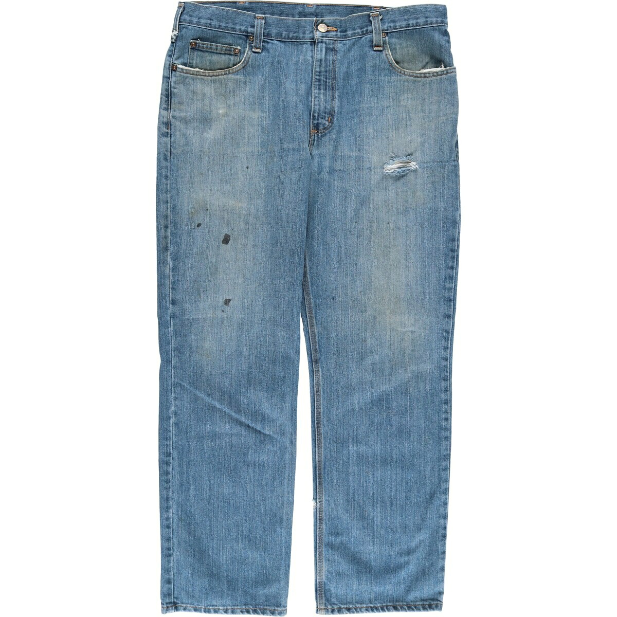 古着 カーハート Carhartt RELAXED FIT テーパードデニムパンツ メンズw37相当 /eaa616316 【中古】 【260223】 ブルー系 春夏秋冬