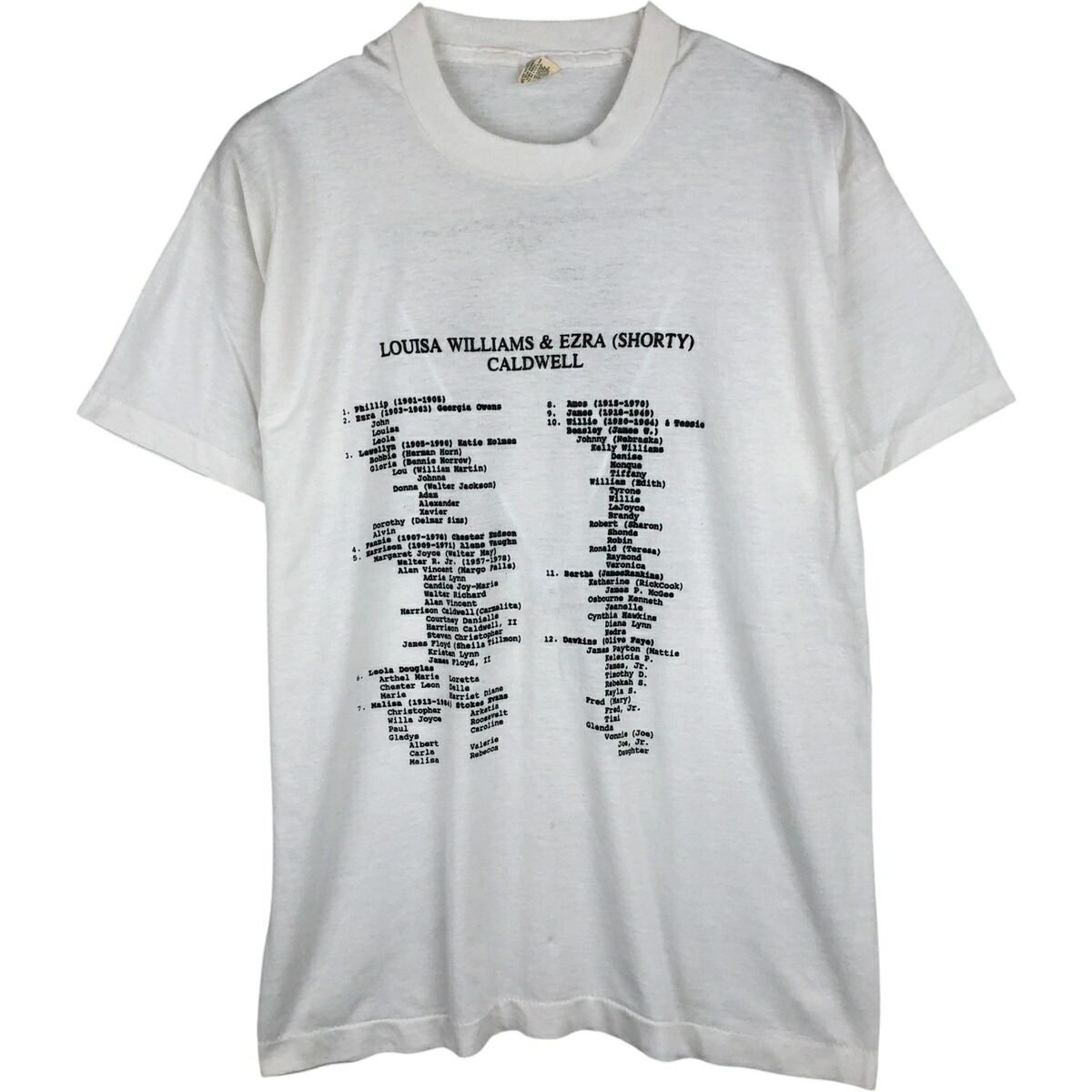古着 80'S スクリーンスターズ SCREEN STARS プリントTシャツ USA製 メンズXL相当 ヴィンテージ /eaa616518 【中古】 【260302】 ホワイト系 春夏秋
