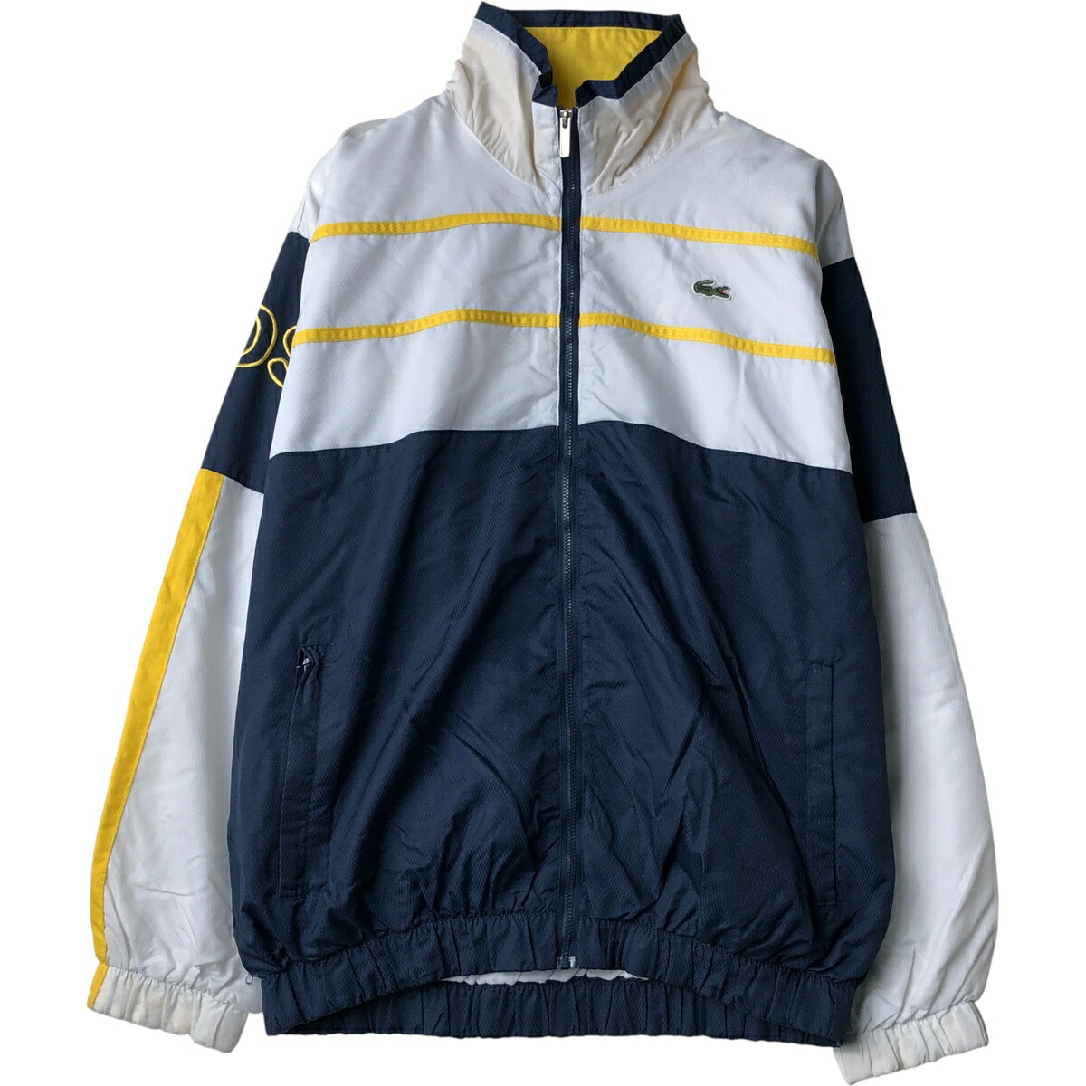 古着 ラコステ LACOSTE SPORT ウインドブレーカー メンズXL相当 /eaa616823 【中古】 【260225】 ネイビー系 春秋冬
