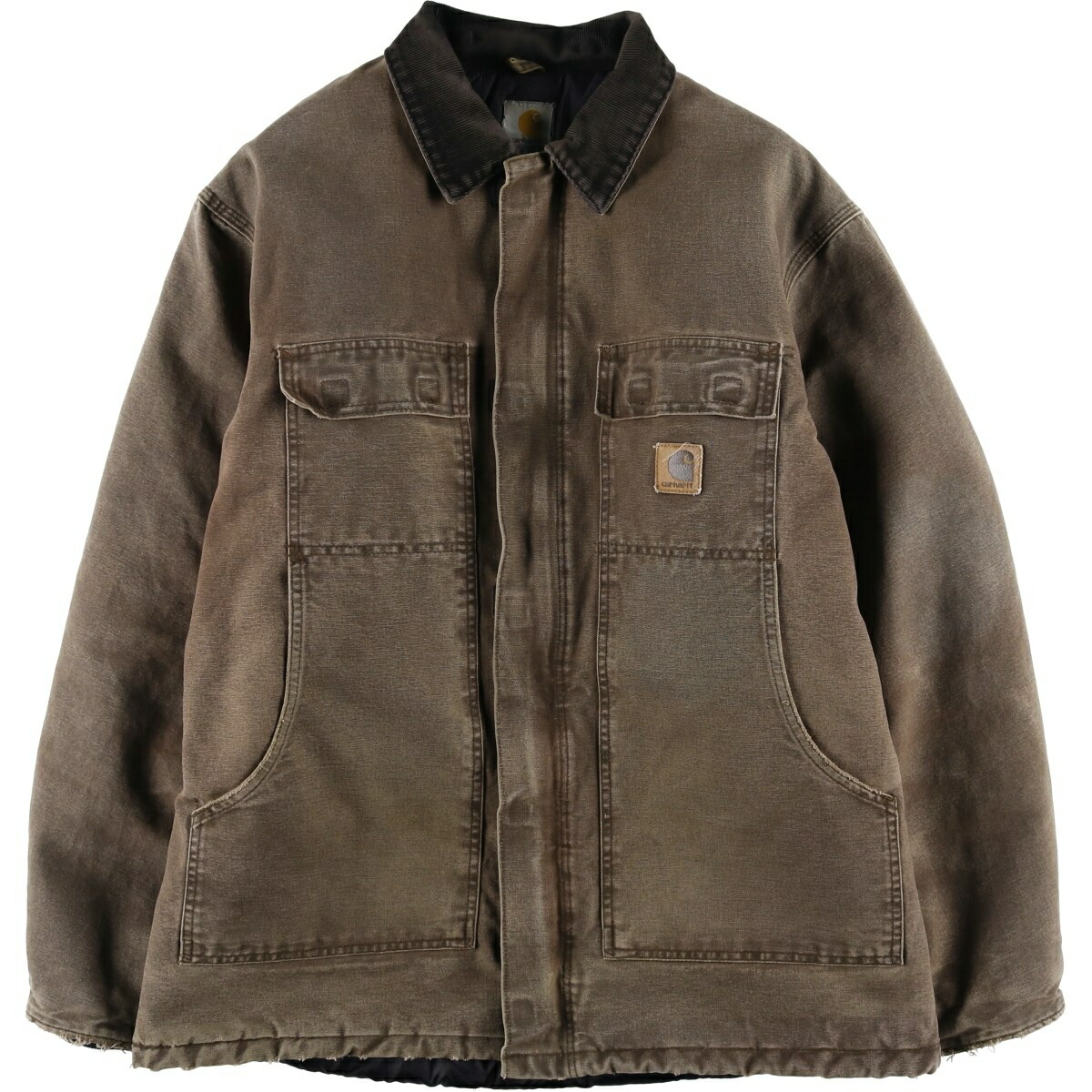 古着 00'S カーハート Carhartt トラディショナルコート 中綿入り ダックワークジャケット メンズL相当 /eaa616867 【中古】 【260227】 春秋冬