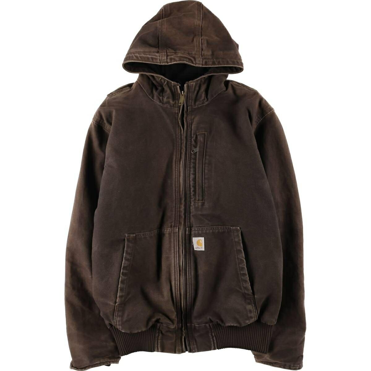 古着 カーハート Carhartt フルスウィングアームストロングアクティブジャケット 中綿入り ダックフルジップパーカー メンズM相当 /eaa616870 【中古】 【260302】 【SS2606_10】|古着屋JAM