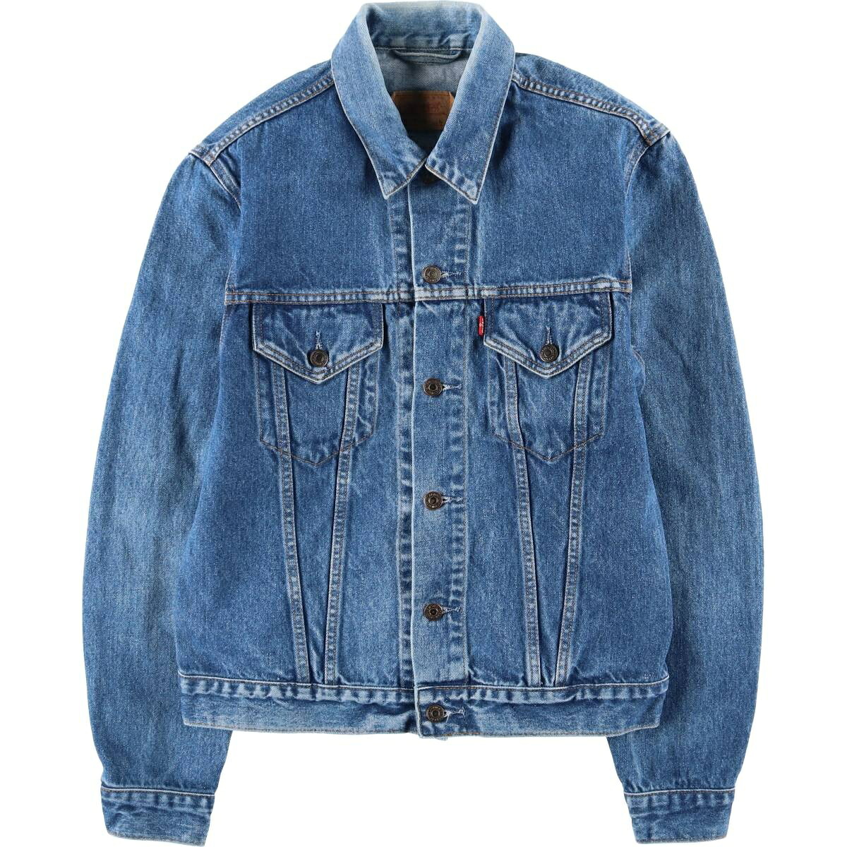 古着 90'S リーバイス Levi's 70500-0219 デニムジャケット Gジャン メンズL相当 ヴィンテージ /eaa616897 【中古】 【260302】 ブルー系 春秋冬