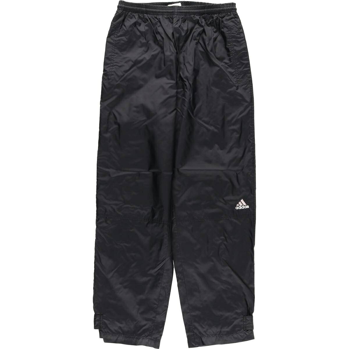 古着 00'S アディダス adidas ナイロンパンツ シャカシャカパンツ メンズM相当 /eaa616902 【中古】 【260223】 ブラック系 春夏秋冬