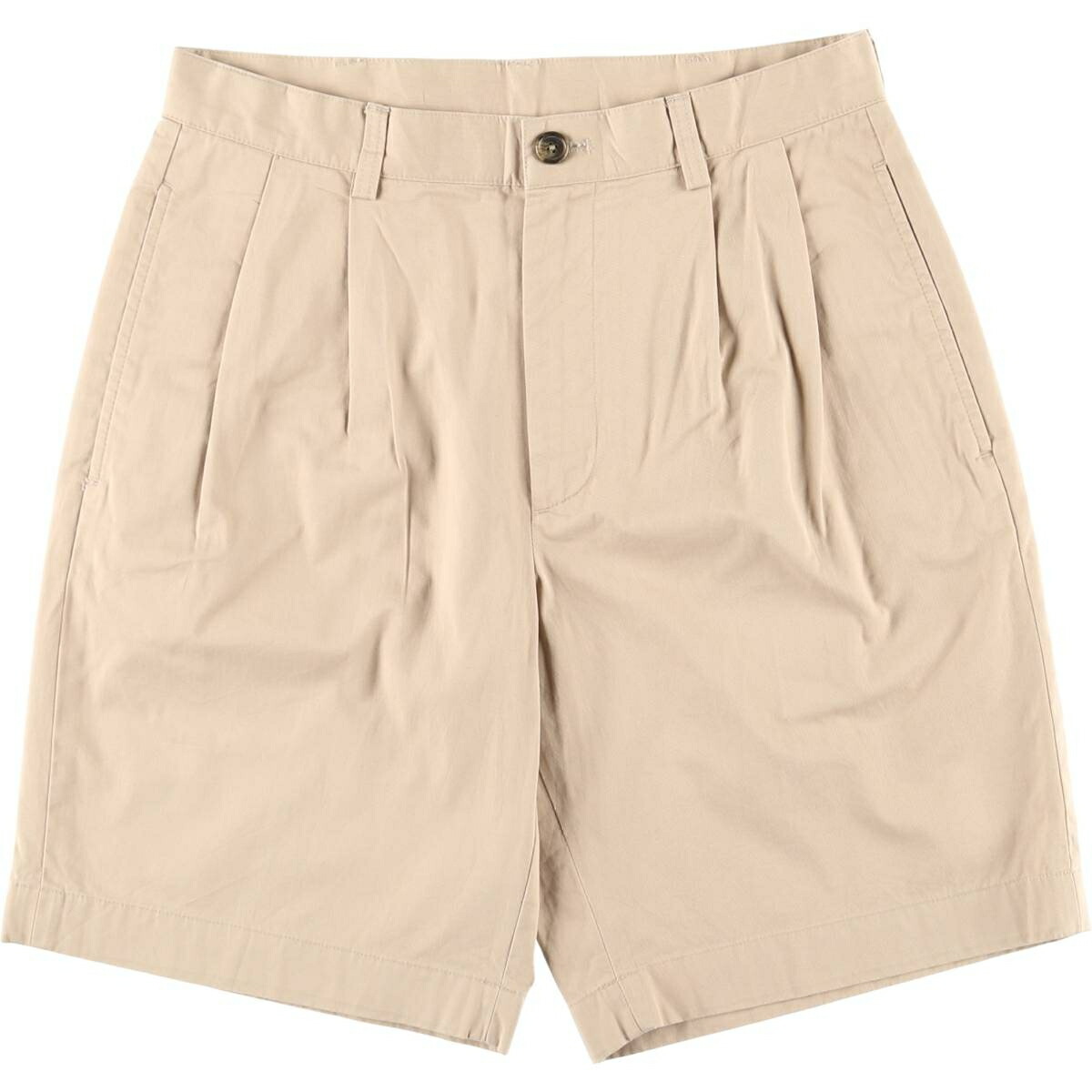 古着 ブルックスブラザーズ Brooks Brothers 346 ツータック チノショーツ ショートパンツ メンズw30相当 /eaa616911 【中古】 【260226】 ベージュ系 春夏秋