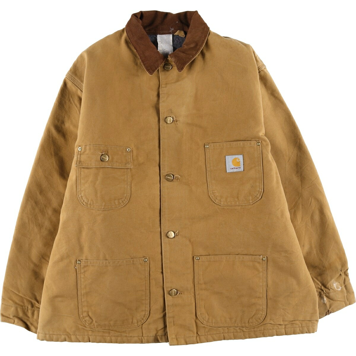 古着 カーハート Carhartt ミシガンチョアコート ダックカバーオール メンズXL相当 ヴィンテージ /eaa616920 【中古】 【260228】 ベージュ系 春秋冬 24,010円