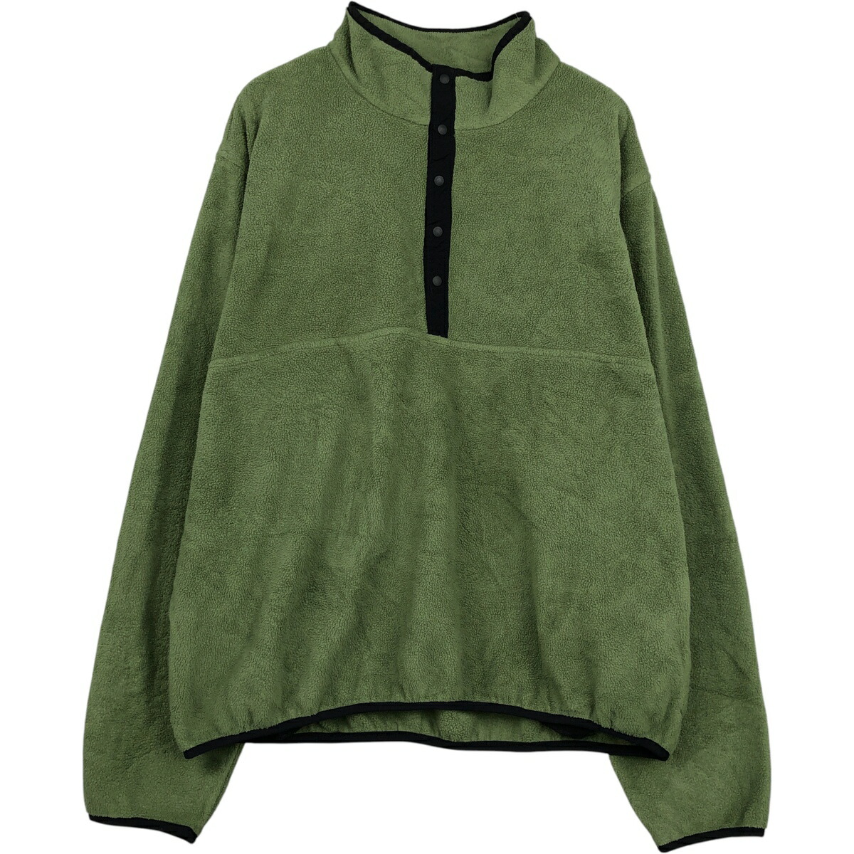 古着 90'S エルエルビーン L.L.Bean ハーフスナップ フリースプルオーバー メンズXL相当 ヴィンテージ /eaa616924 【中古】 【260228】 グリーン系 春秋冬