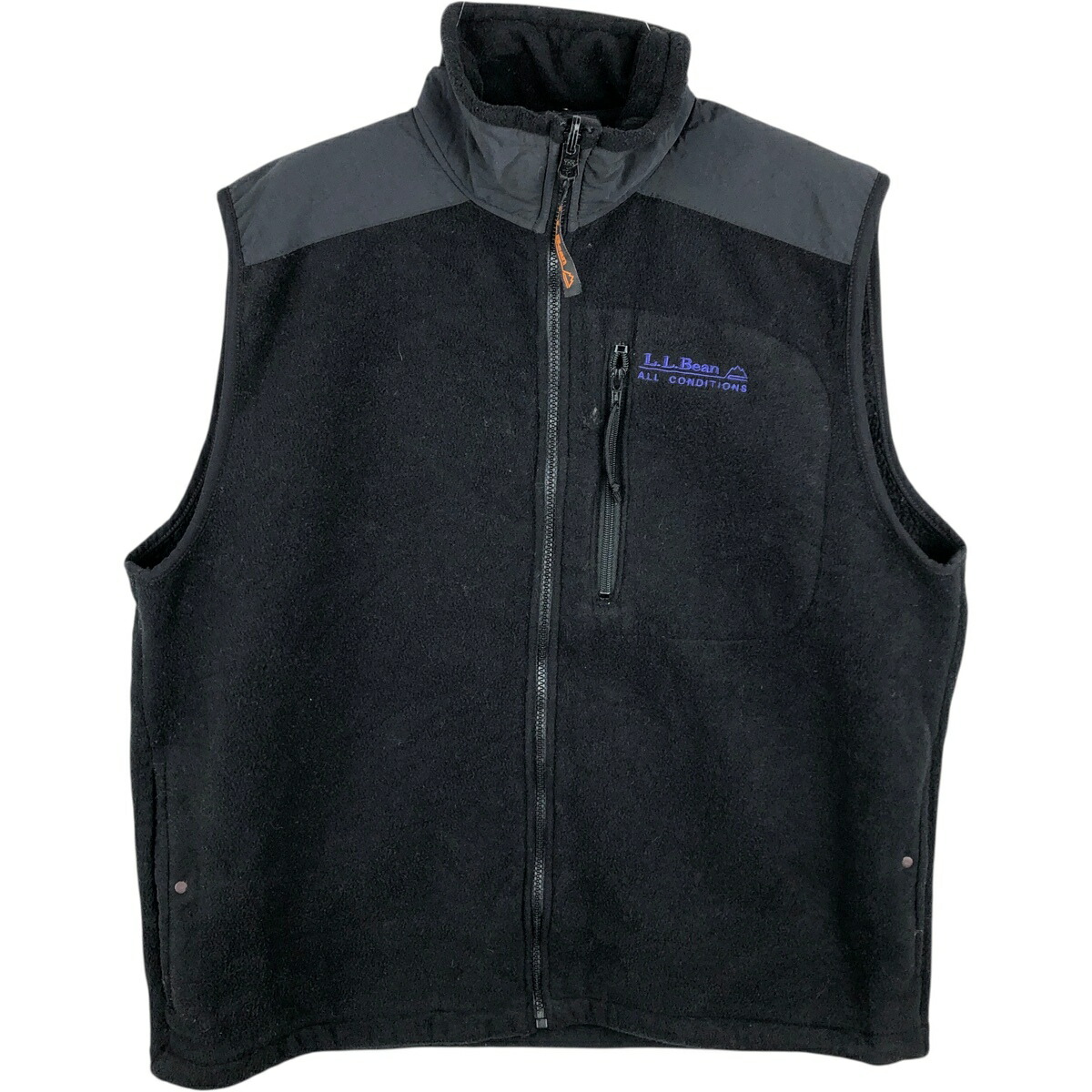 古着 エルエルビーン L.L.Bean フリースベスト メンズL相当 /eaa617135 【中古】 【260306】 ブラック系 春秋冬