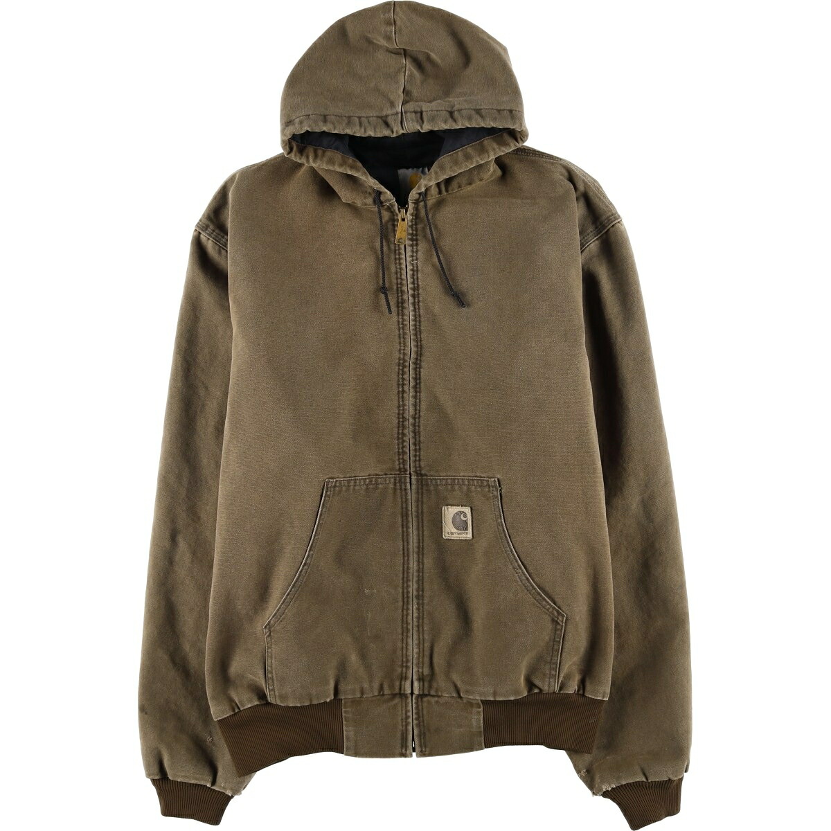 古着 カーハート Carhartt アクティブジャケット 中綿入り ダックフルジップパーカー メンズXL相当 /eaa617176 【中古】 【260228】 【SS2606_10】|古着屋JAM