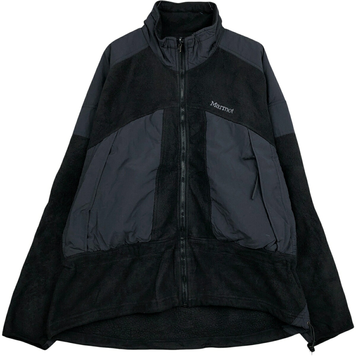 古着 90'S マーモット Marmot ナイロンxフリースジャケット メンズXXL相当 ヴィンテージ /eaa617190 【中古】 【260228】 ブラック系 春秋冬