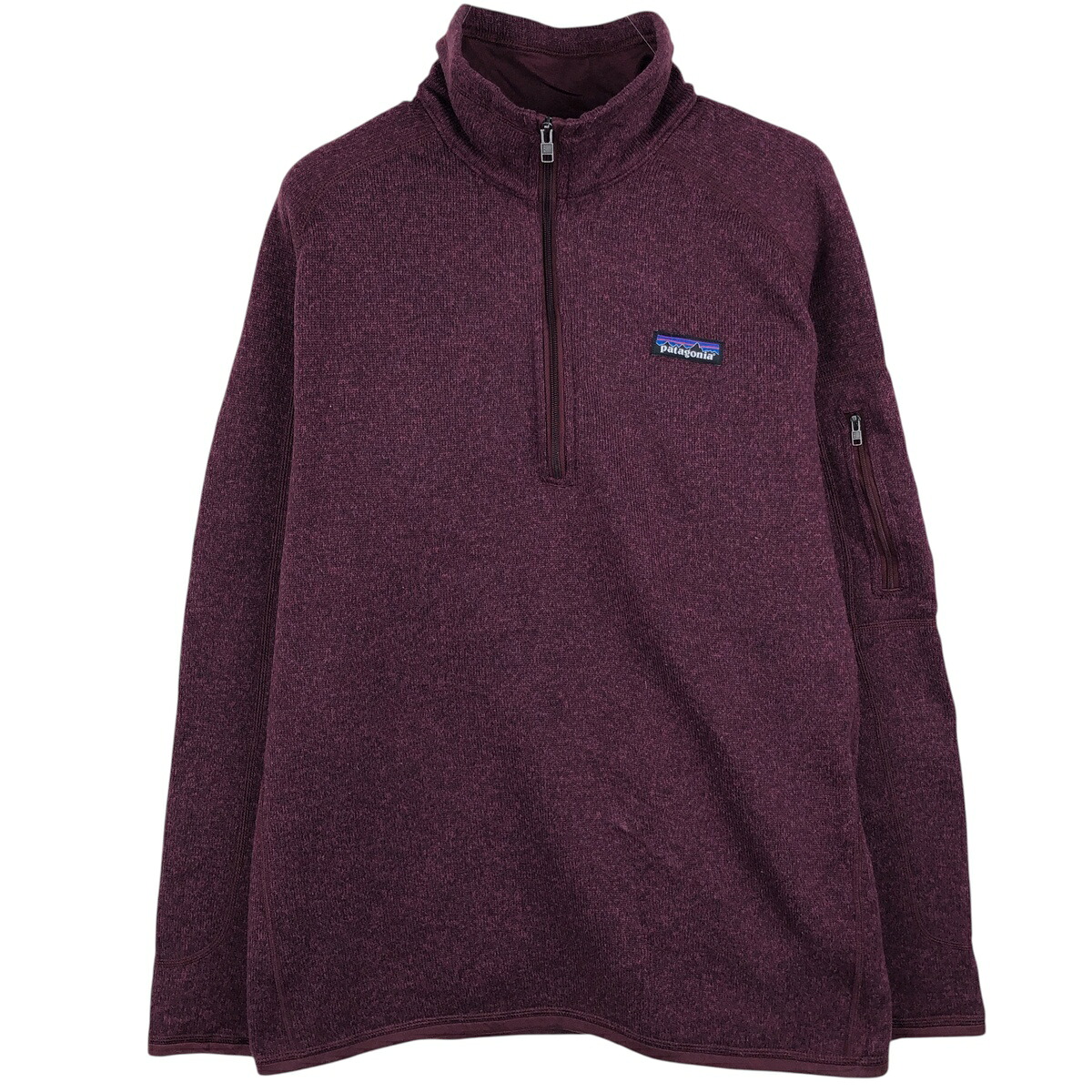 古着 パタゴニア Patagonia ベターセーター 1/4ジップ 25617FA18 ハーフジップ フリースプルオーバー メンズXL相当 /eaa617631 【中古】 【260301】 レッド系 春秋冬