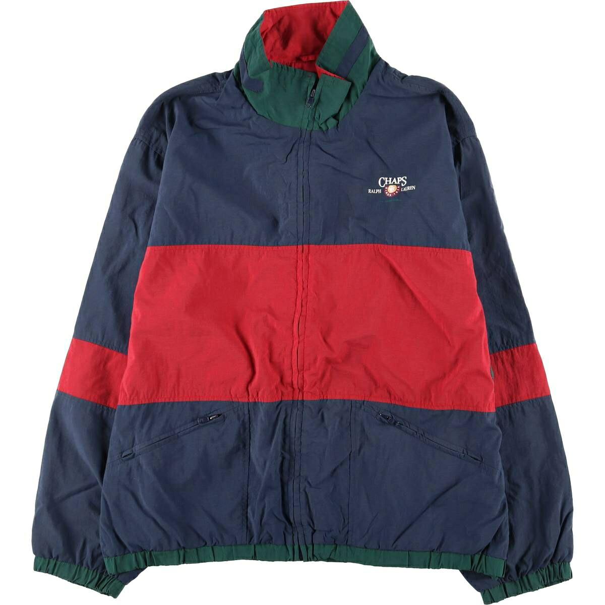古着 80'S ラルフローレン Ralph Lauren CHAPS チャップス ナイロンジャケット メンズM相当 ヴィンテージ /eaa617705 【中古】 【260228】 【SS2606_10】｜古着屋JAM