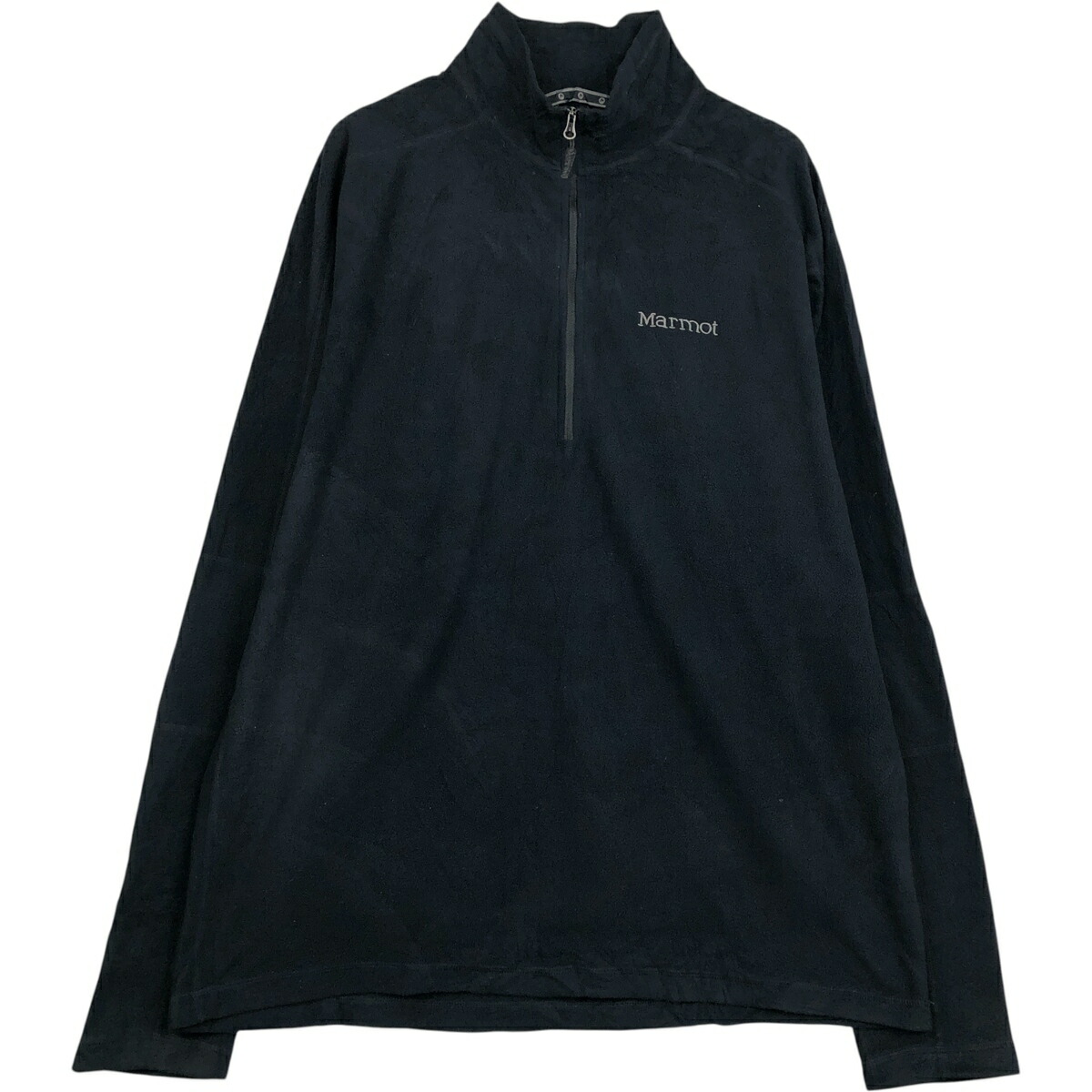 古着 マーモット Marmot ハーフジップ フリースプルオーバー メンズXL相当 /eaa617720 【中古】 【260228】 ブラック系 春秋冬