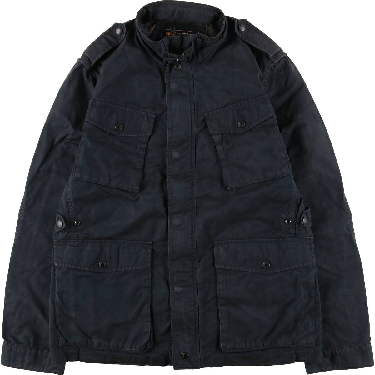 古着 00'S ウールリッチ WOOLRICH ミリタリージャケット メンズL相当 /eaa617870 【中古】 【260302】 ブラック系 春秋冬 8,162円