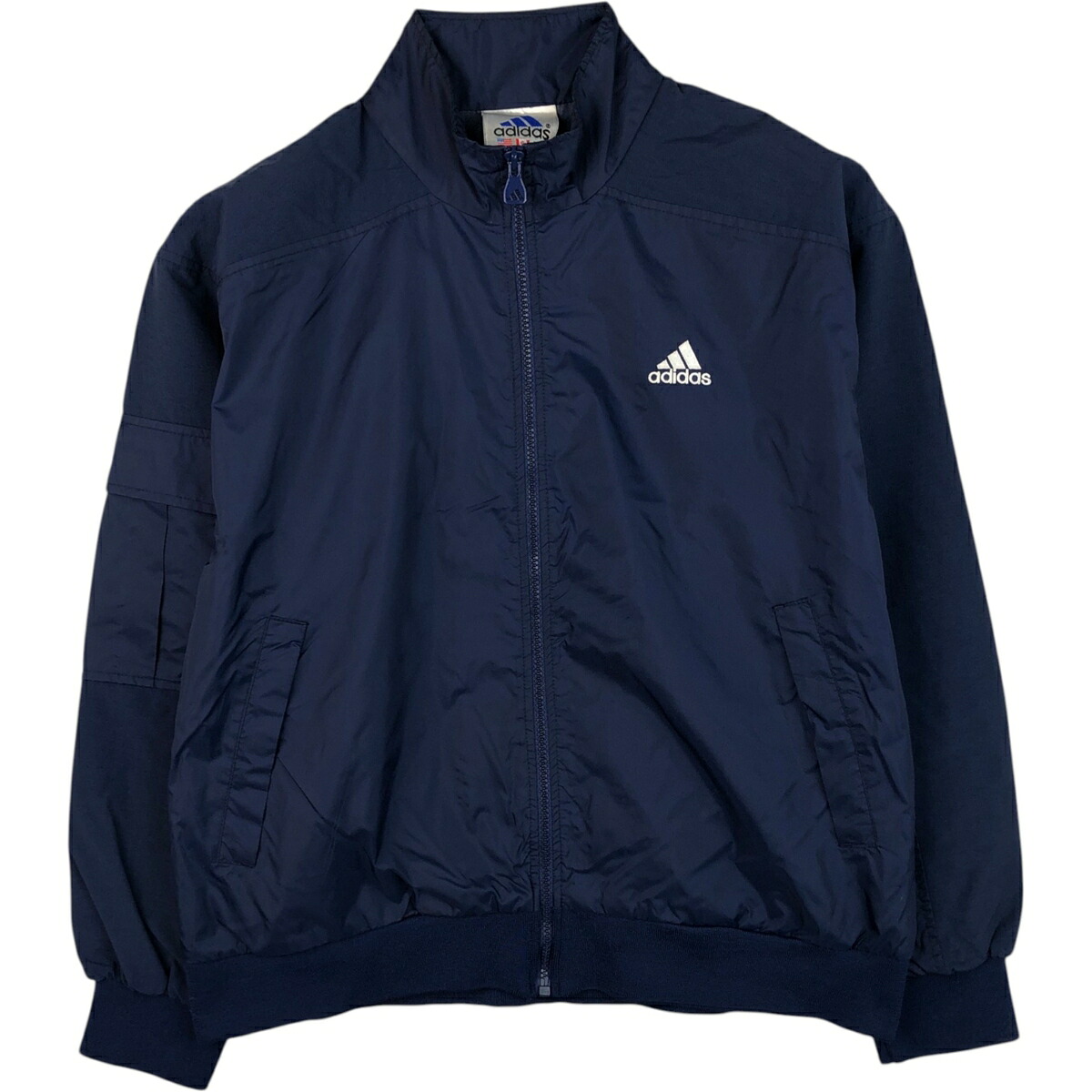 古着 90~00'S アディダス adidas ナイロンジャケット メンズL相当 ヴィンテージ /eaa617882 【中古】 【260304】 ネイビー系 春秋冬