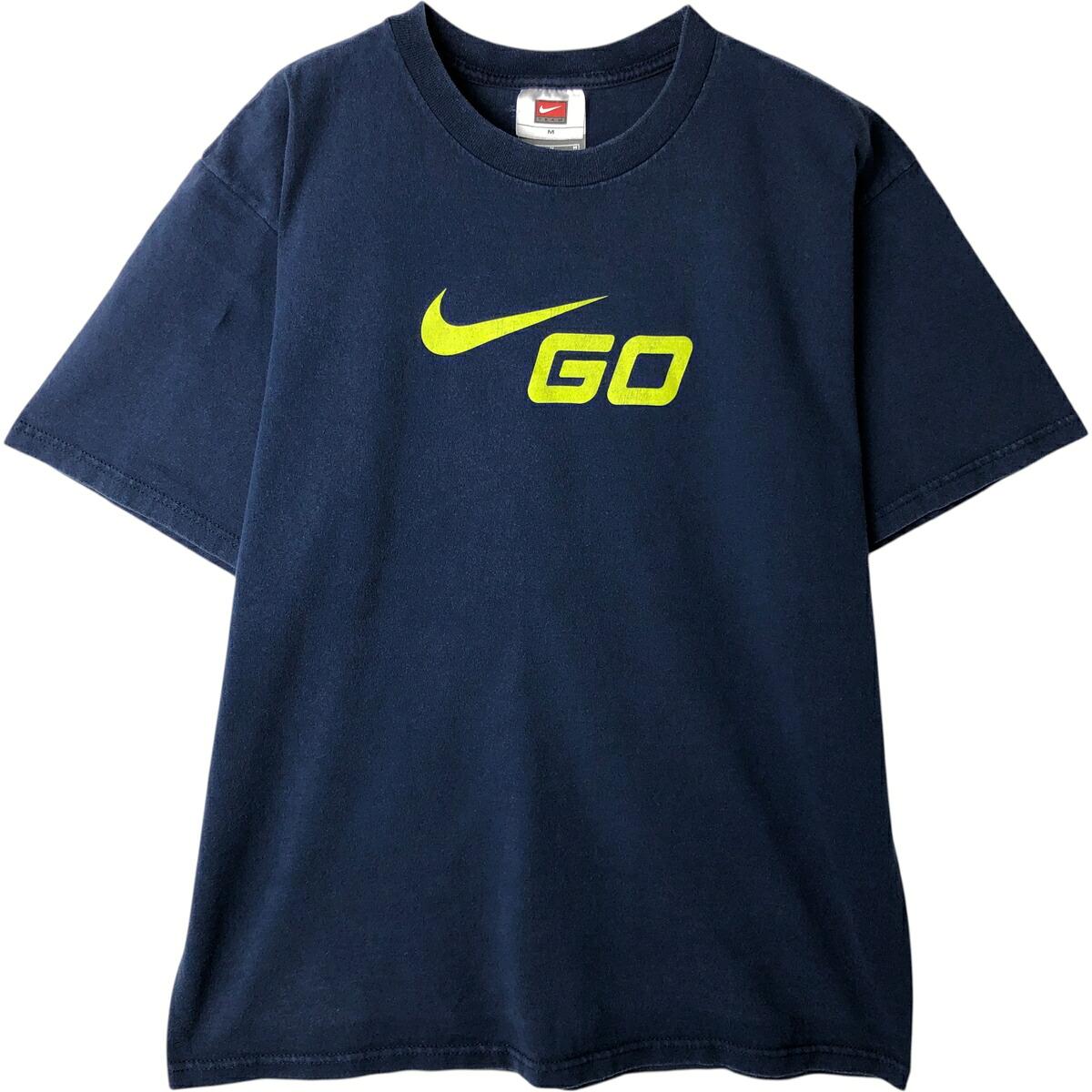 古着 00'S~ ナイキ NIKE TEAM ロゴプリントTシャツ メンズM相当 /eaa618037 【中古】 【260301】 ネイビー系 春夏秋