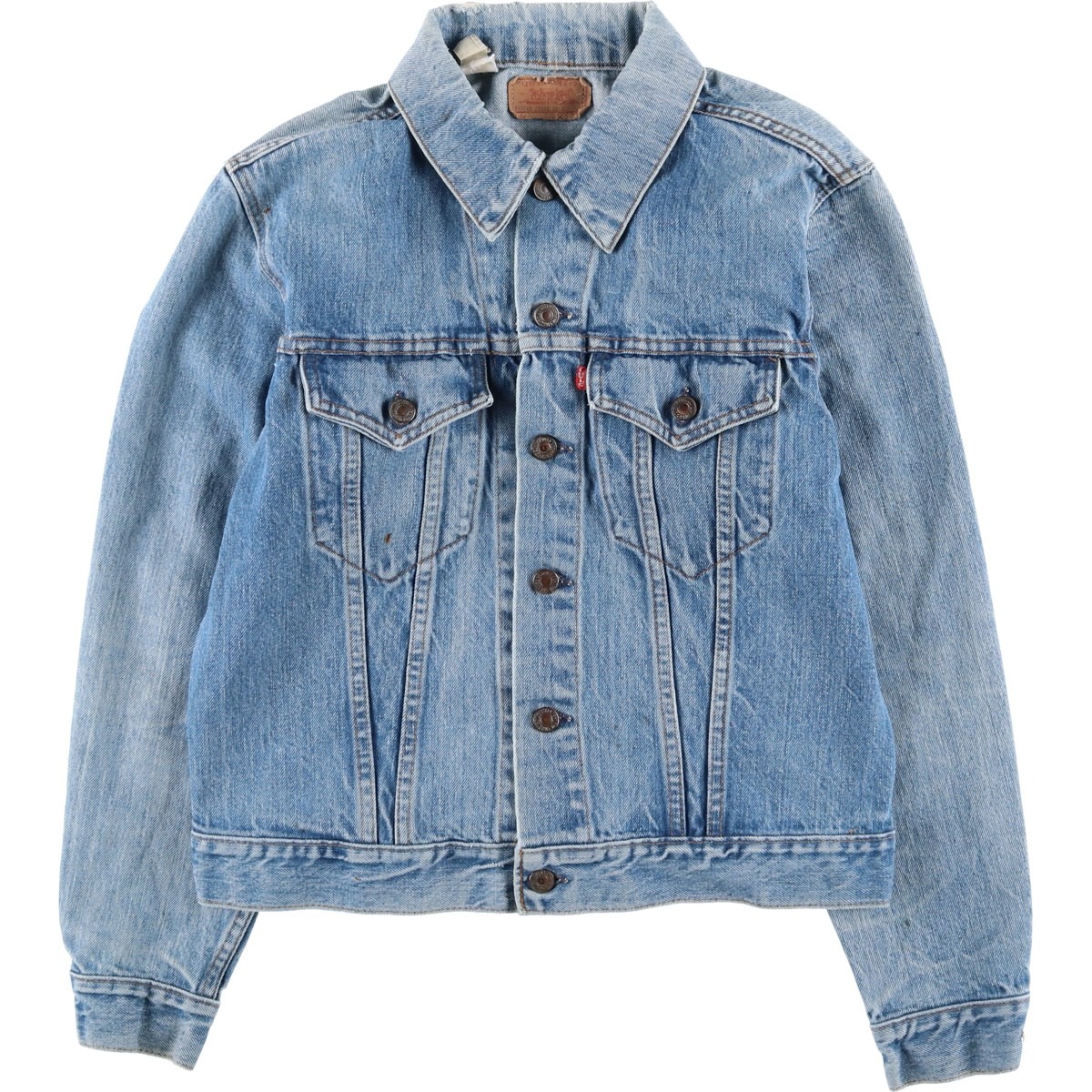 古着 ~80'S リーバイス Levi's 75506-0217 デニムジャケット Gジャン カナダ製 レディースM相当 ヴィンテージ /eaa618250 【中古】 【260309】 【ADEL/アデル】 ブルー系 春秋冬