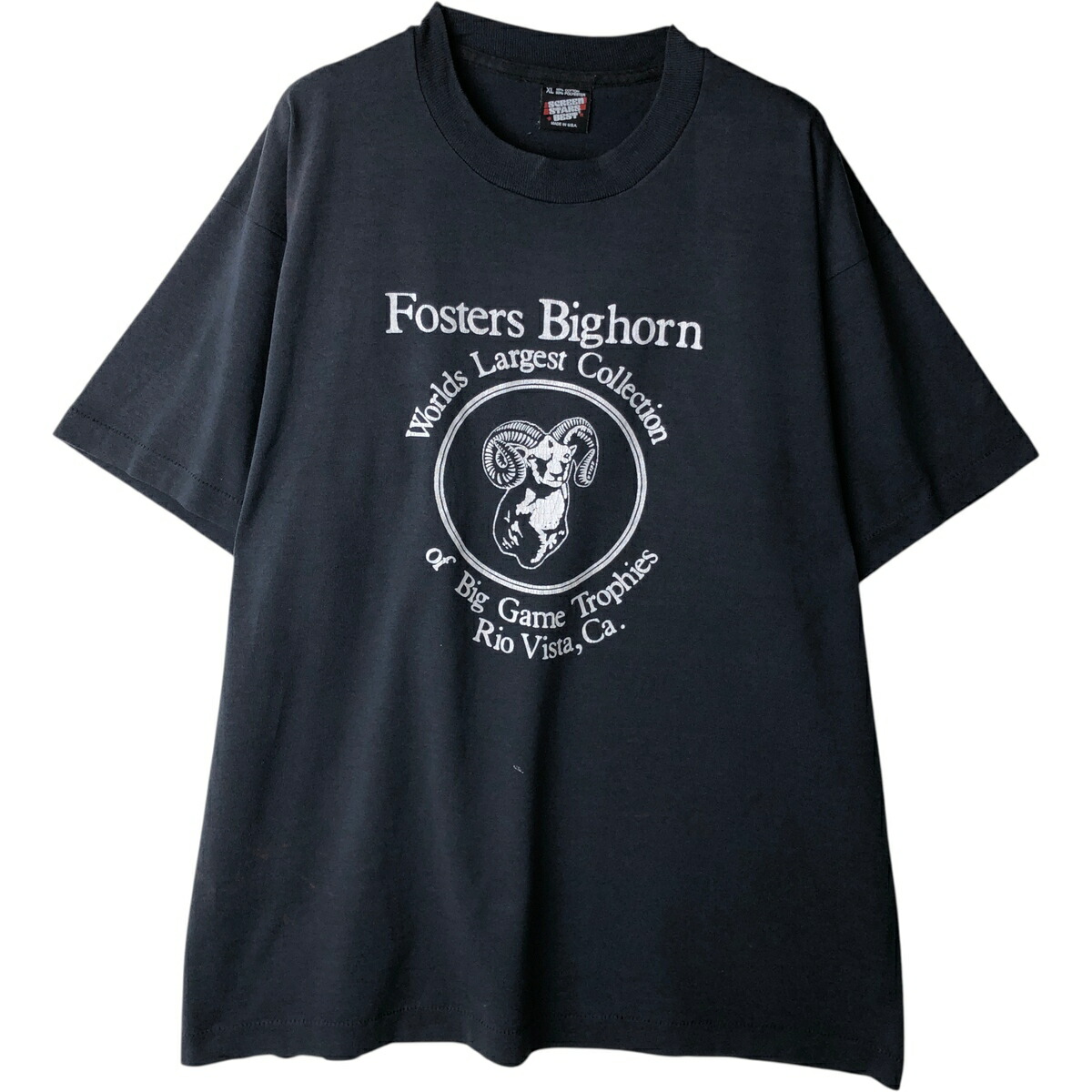 古着 90'S スクリーンスターズ SCREEN STARS プリントTシャツ USA製 メンズXL相当 ヴィンテージ /eaa618300 【中古】 【260301】 ブラック系 春夏秋