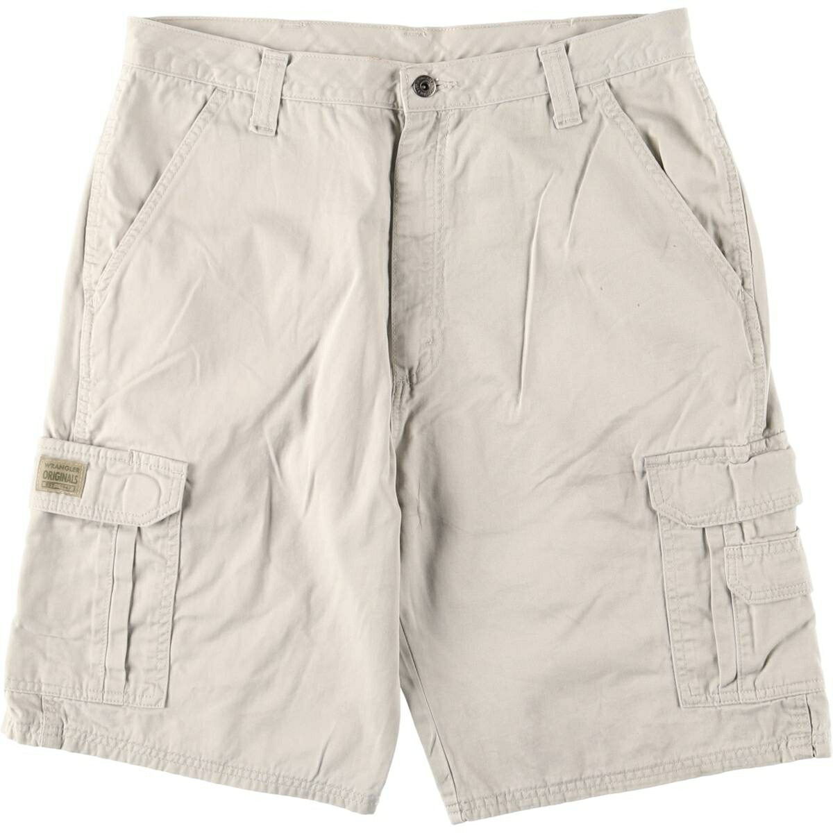 古着 ラングラー Wrangler カーゴショーツ ハーフパンツ メンズw35相当 /eaa618399 【中古】 【260321】 ベージュ系 春夏秋