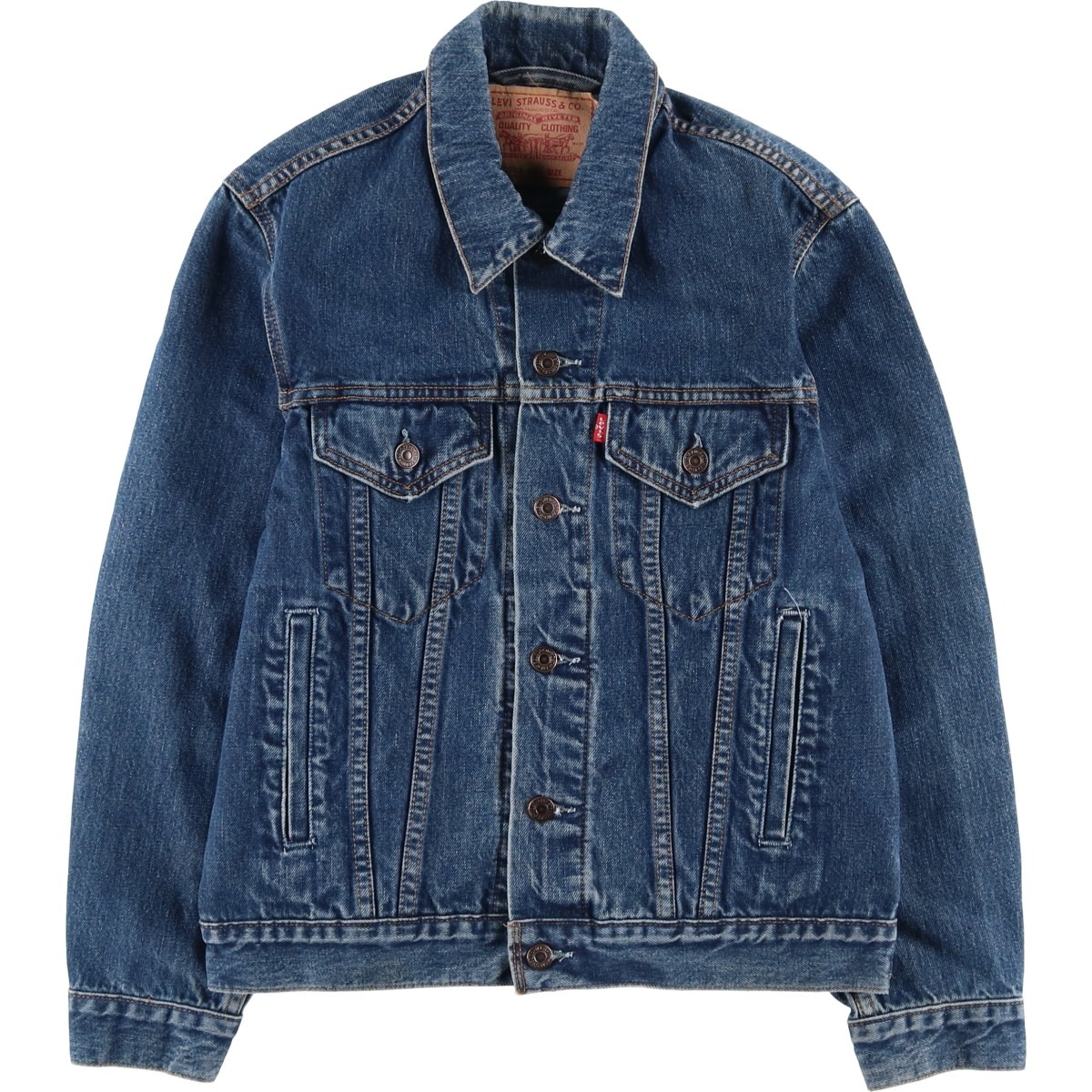 古着 90'S リーバイス Levi's デニムジャケット Gジャン メンズS相当 ヴィンテージ /eaa618402 【中古】 【260302】 【SS2606_10】｜古着屋JAM 8,745円