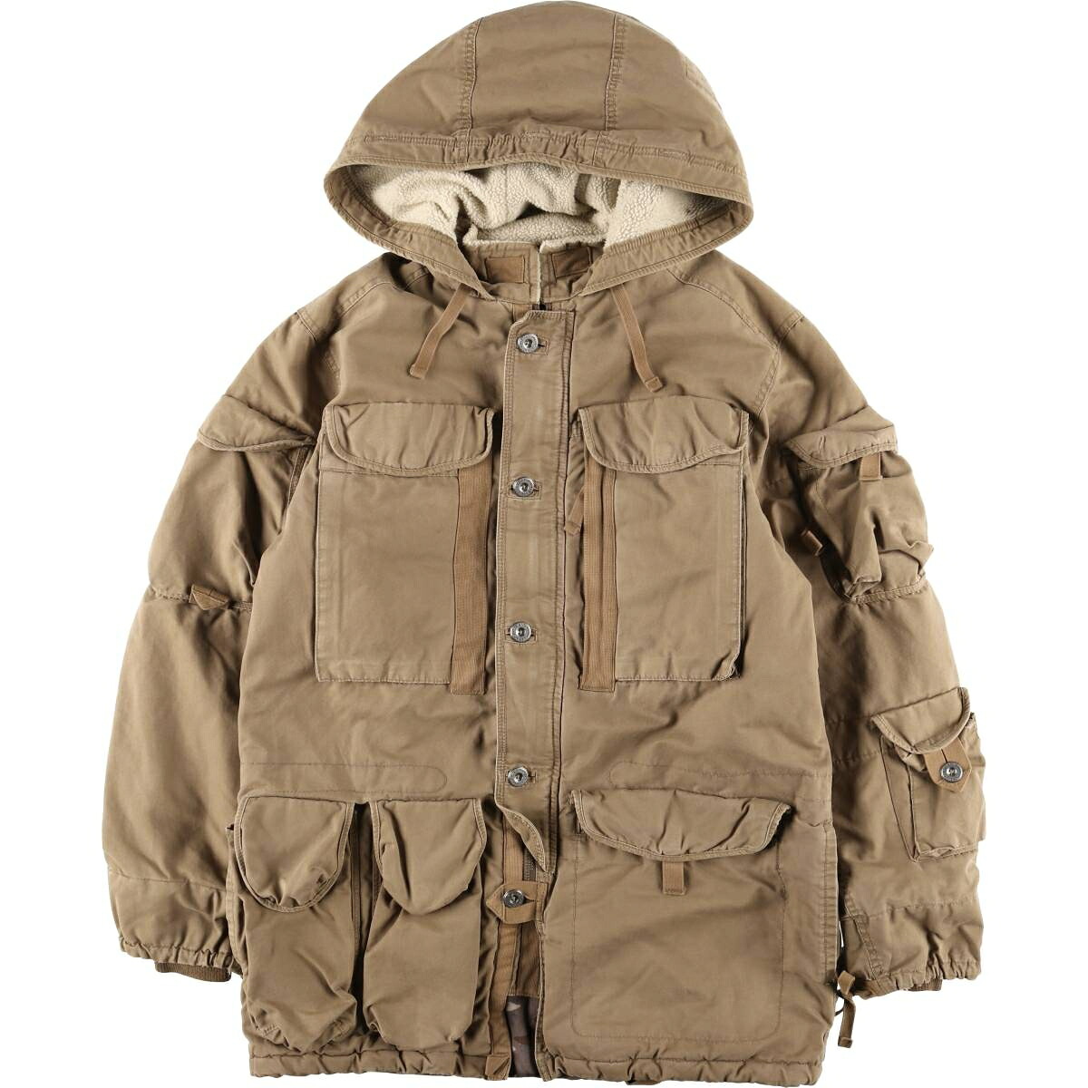 古着 00'S ギャップ GAP 中綿入り フード付き ミリタリージャケット メンズM相当 /eaa618462 【中古】 【260307】 【GR-NV】｜古着屋JAM