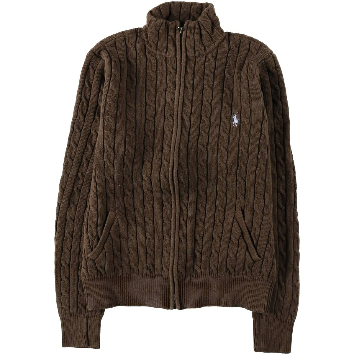 古着 ラルフローレン Ralph Lauren RALPH LAUREN SPORT ケーブル編み ドライバーズニットセーター レディースXL相当 /eaa618780 【中古】 【260519】 【ADEL/アデル】|古着屋JAM