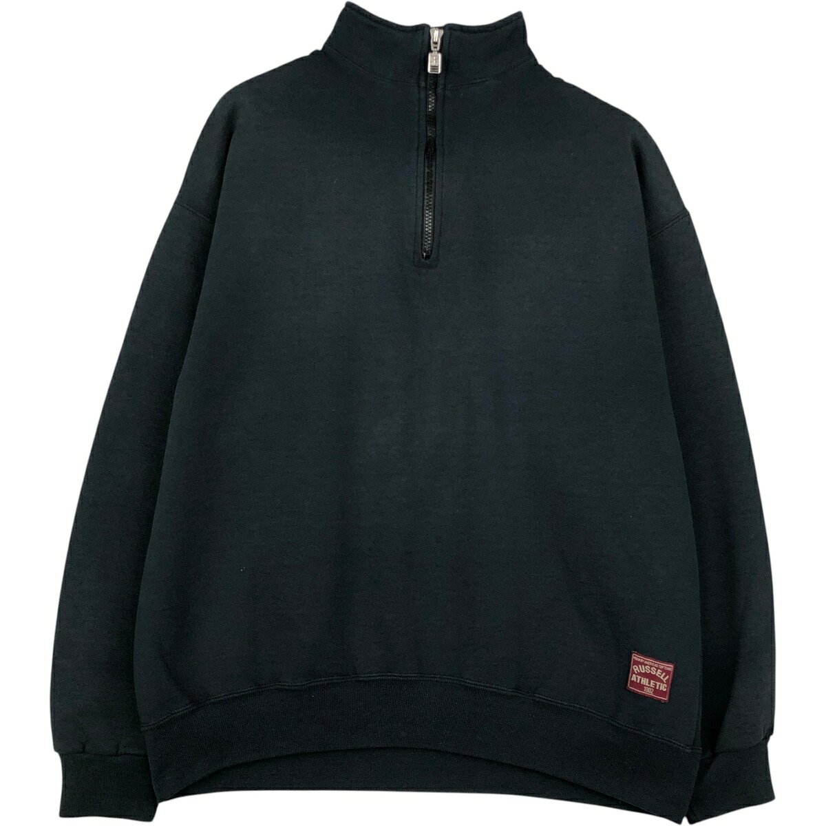 古着 90'S ラッセル Russell ハーフジップスウェットシャツ トレーナー USA製 メンズXL相当 ヴィンテージ /eaa618797 【中古】 【260530】｜古着屋JAM