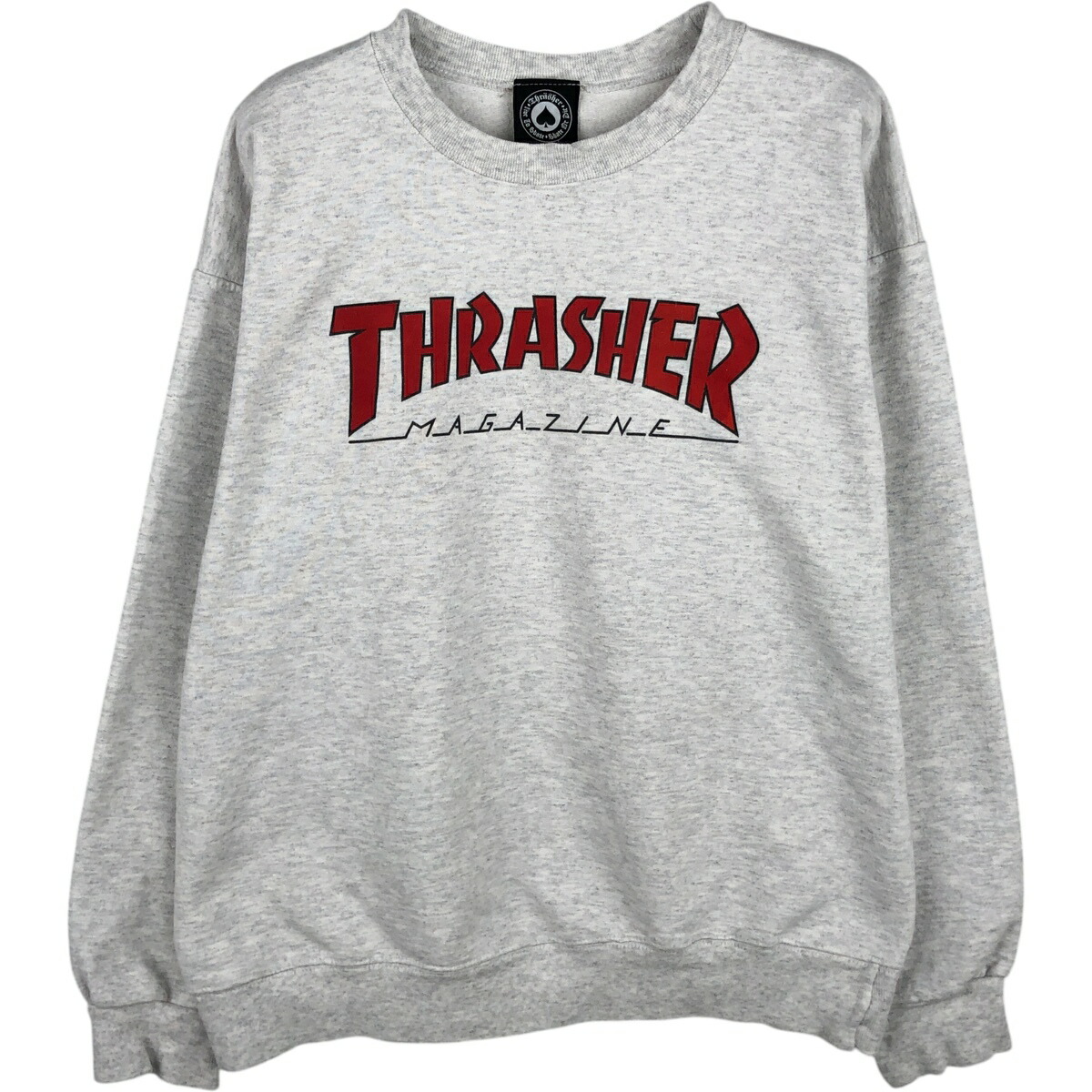 古着 スラッシャー THRASHER ロゴスウェットシャツ トレーナー メンズM相当 /eaa618821 【中古】 【260302】 グレー系 春夏秋冬