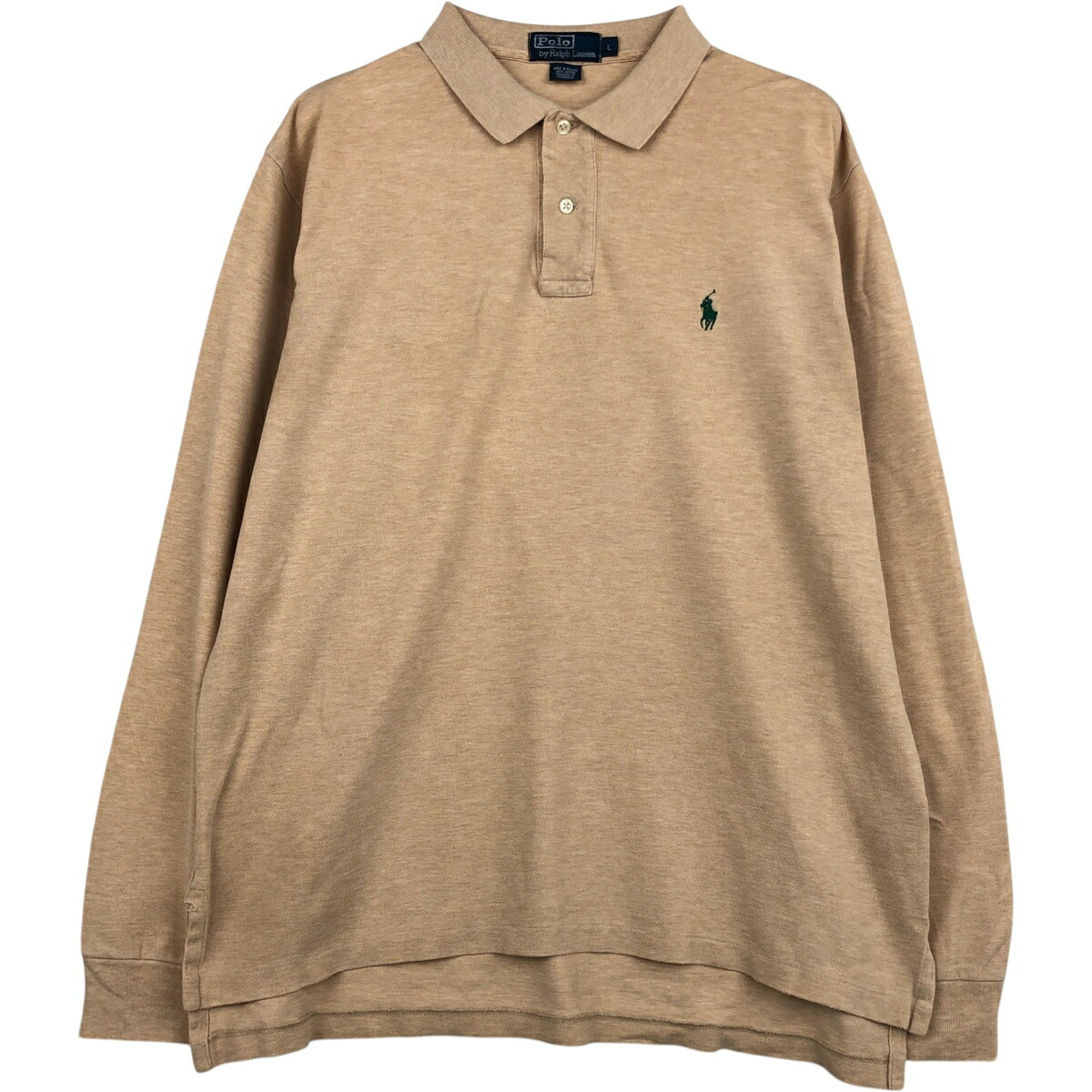 古着 ラルフローレン Ralph Lauren POLO by Ralph Lauren 長袖 ポロシャツ メンズL相当 /eaa618981 【中古】 【260401】|古着屋JAM
