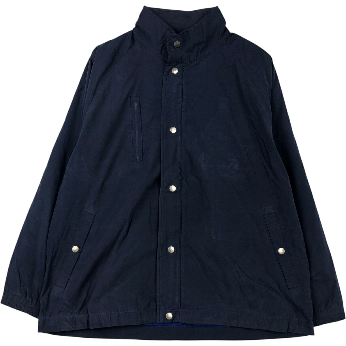 古着 ラルフローレン Ralph Lauren POLO GOLF ポロゴルフ ナイロンジャケット メンズM相当 /eaa619138 【中古】 【260306】 ネイビー系 春秋冬