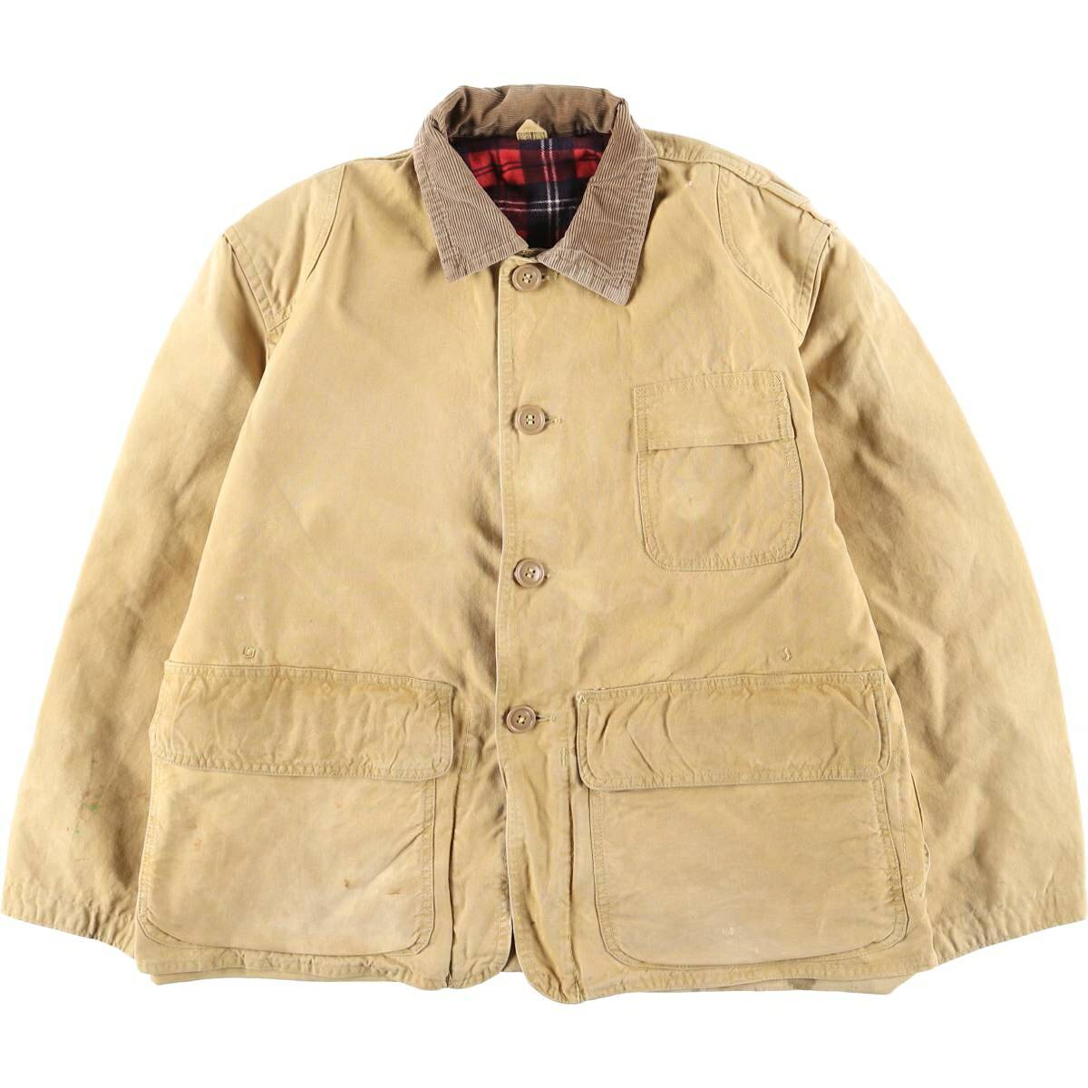 古着 60'S UNKNOWN ダック ハンティングジャケット メンズM相当 ヴィンテージ /eaa619439 【中古】 【260315】|古着屋JAM