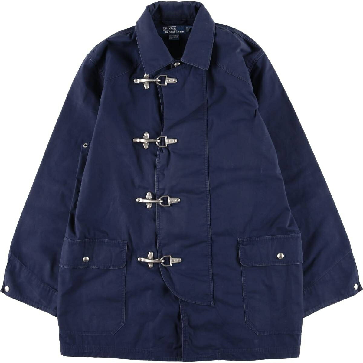 古着 ラルフローレン Ralph Lauren POLO RALPH LAUREN ファイヤーマンジャケット メンズM相当 /eaa619440 【中古】 【260315】 ネイビー系 春秋冬