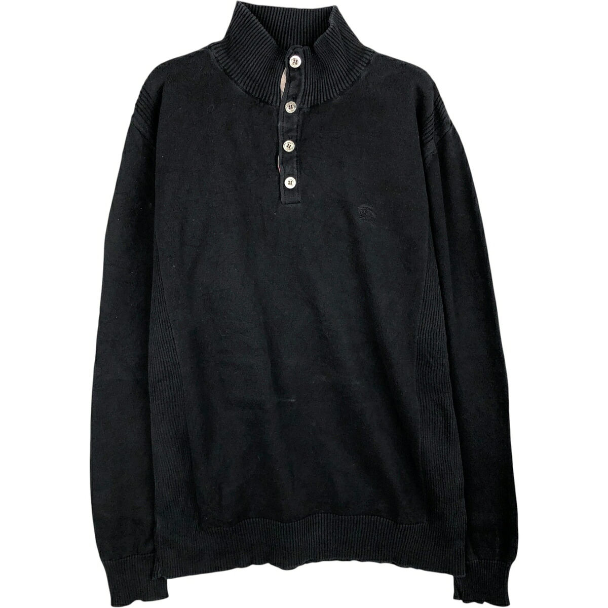 古着 バーバリー Burberry's BURBERRY LONDON コットンニットハーフボタンセーター レディースL相当 /eaa619621 【中古】 【260321】 【ADEL/アデル】｜古着屋JAM
