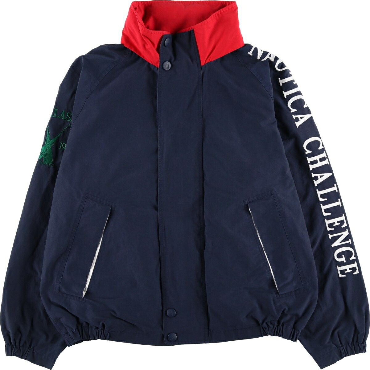 古着 90'S ノーティカ NAUTICA セーリングジャケット メンズXL相当 ヴィンテージ /eaa619622 【中古】 【260320】 【GR-HP】 ネイビー系 春秋冬