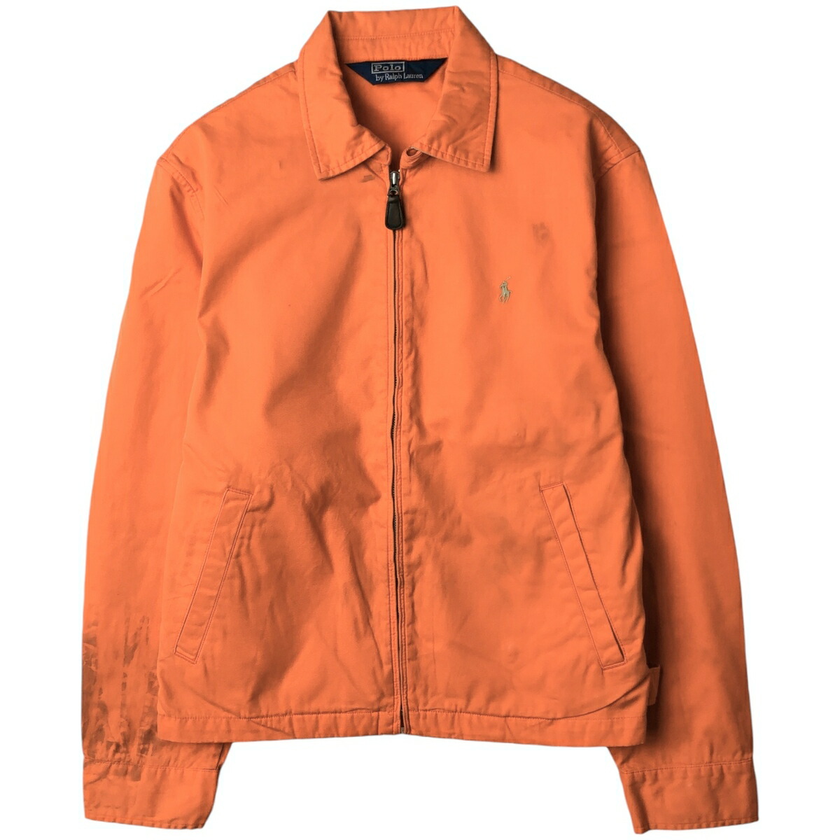 古着 ラルフローレン Ralph Lauren POLO by Ralph Lauren スイングトップ スポーツジャケット メンズM相当 /eaa619681 【中古】 【260309】 オレンジ系 春秋冬