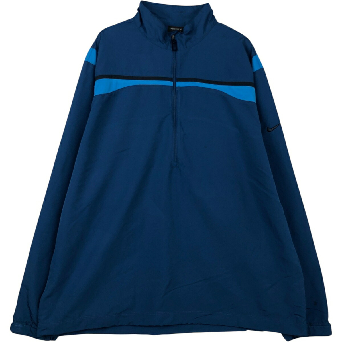 古着 ナイキ NIKE GOLF ゴルフ ハーフジップ ナイロンプルオーバー メンズXL相当 ハーフジップ /eaa619906 【中古】 【260306】