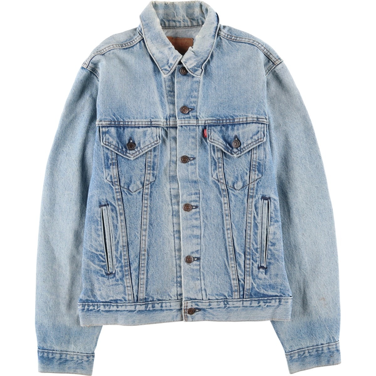 古着 80'S~ リーバイス Levi's デニムジャケット Gジャン USA製 メンズM相当 ヴィンテージ /eaa619943 【中古】 【260309】|古着屋JAM