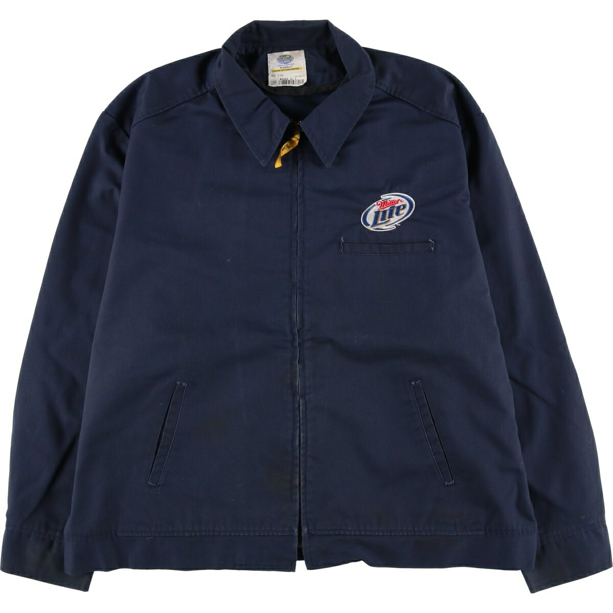 古着 80'S RIVERSIDE MILLER ミラー ワークジャケット USA製 メンズXL相当 ヴィンテージ /eaa619947 【中古】 【260308】 ネイビー系 春秋冬