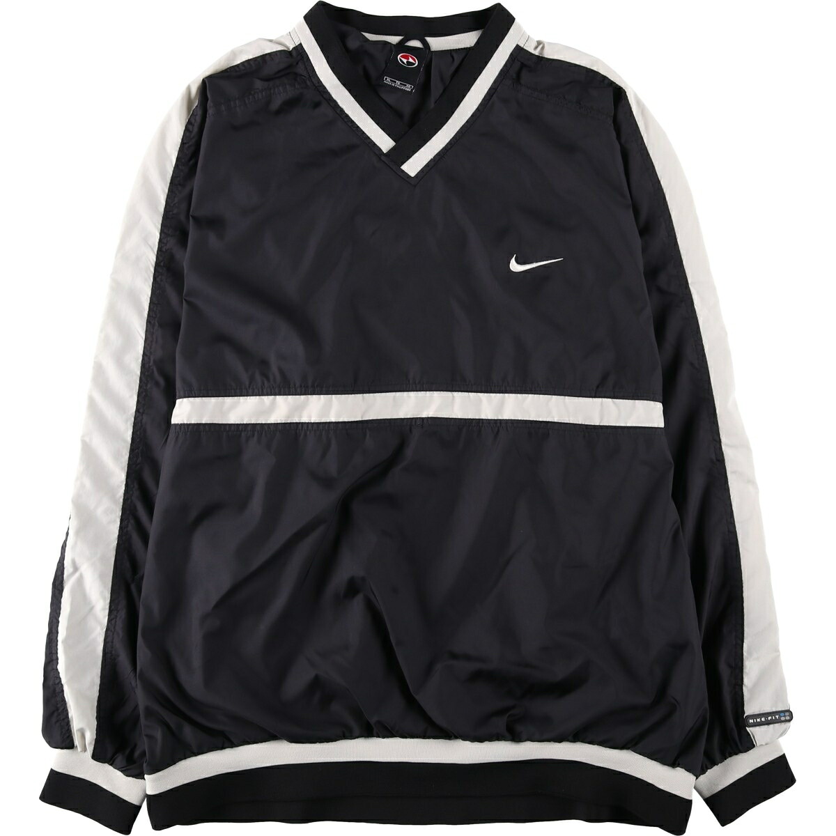古着 90~00'S ナイキ NIKE TIGER WOODS タイガーウッズ Vネック ウォームアッププルオーバー メンズXL相当 /eaa620471 【中古】 【260614】｜古着屋JAM