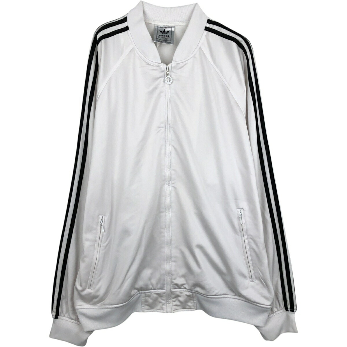 古着 アディダス adidas ORIGINALS オリジナルス ジャージ トラックジャケット メンズXXL相当 /eaa621201 【中古】 【260314】 ホワイト系 春秋冬