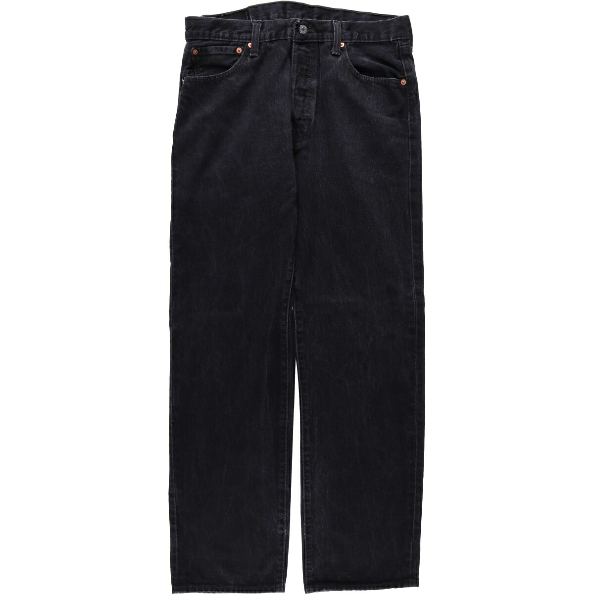 古着 リーバイス Levi's 501 ブラックデニム ストレートデニムパンツ メンズw34相当 /eaa622459 【中古】 【260605】｜古着屋JAM