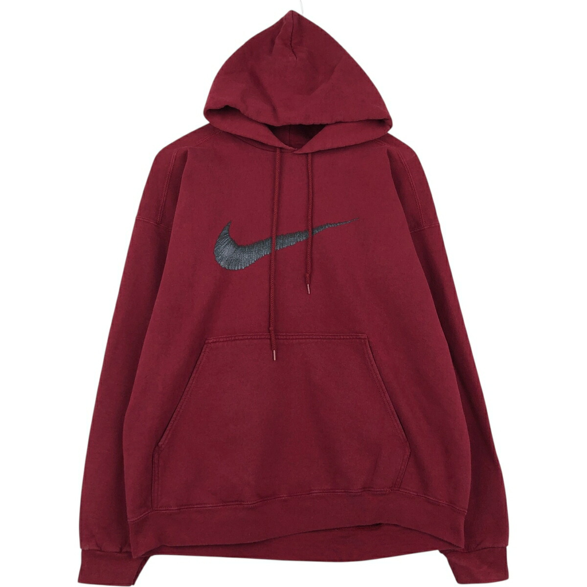 古着 90'S ナイキ NIKE スウェットプルオーバーパーカー USA製 メンズL相当 ヴィンテージ /eaa624052 【中古】 【260309】 レッド系 春夏秋冬