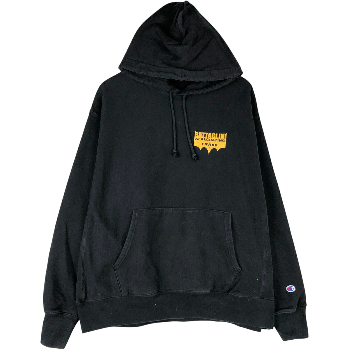 古着 チャンピオン Champion REVERSE WEAVE リバースウィーブ スウェットプルオーバーパーカー メンズXL相当 /eaa624061 【中古】 【260311】 ブラック系 春夏秋冬