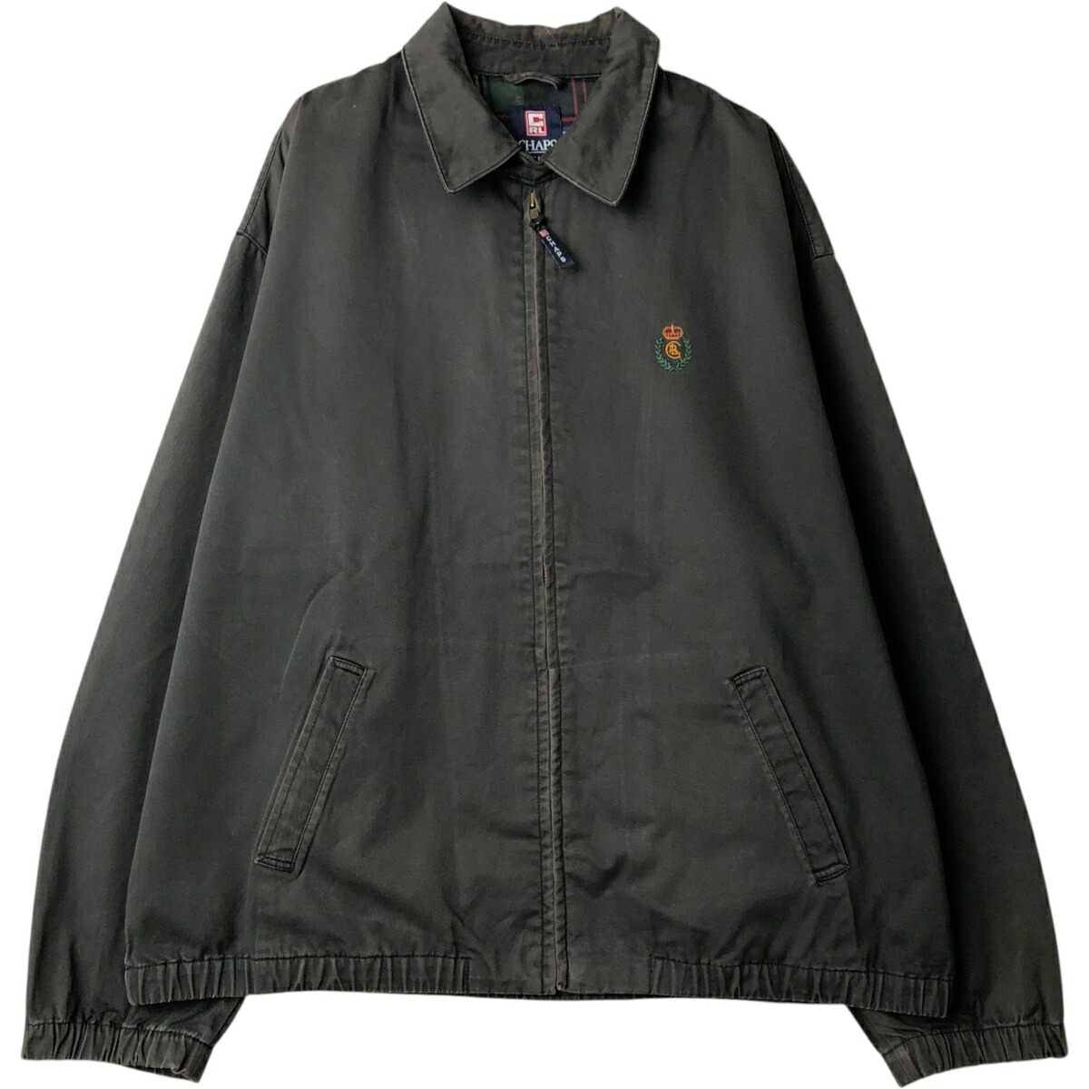 古着 ラルフローレン Ralph Lauren CHAPS チャップス スイングトップ スポーツジャケット メンズXL相当 /eaa624168 【中古】 【260308】 グリーン系 春秋冬 17,586円