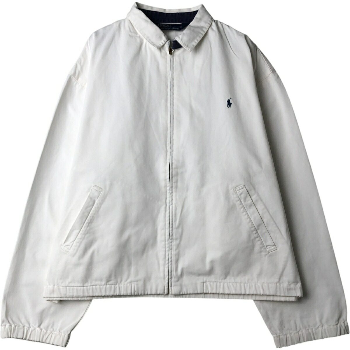 古着 ラルフローレン Ralph Lauren POLO by Ralph Lauren スイングトップ スポーツジャケット メンズXL相当 /eaa624175 【中古】 【260308】 ホワイト系 春秋冬