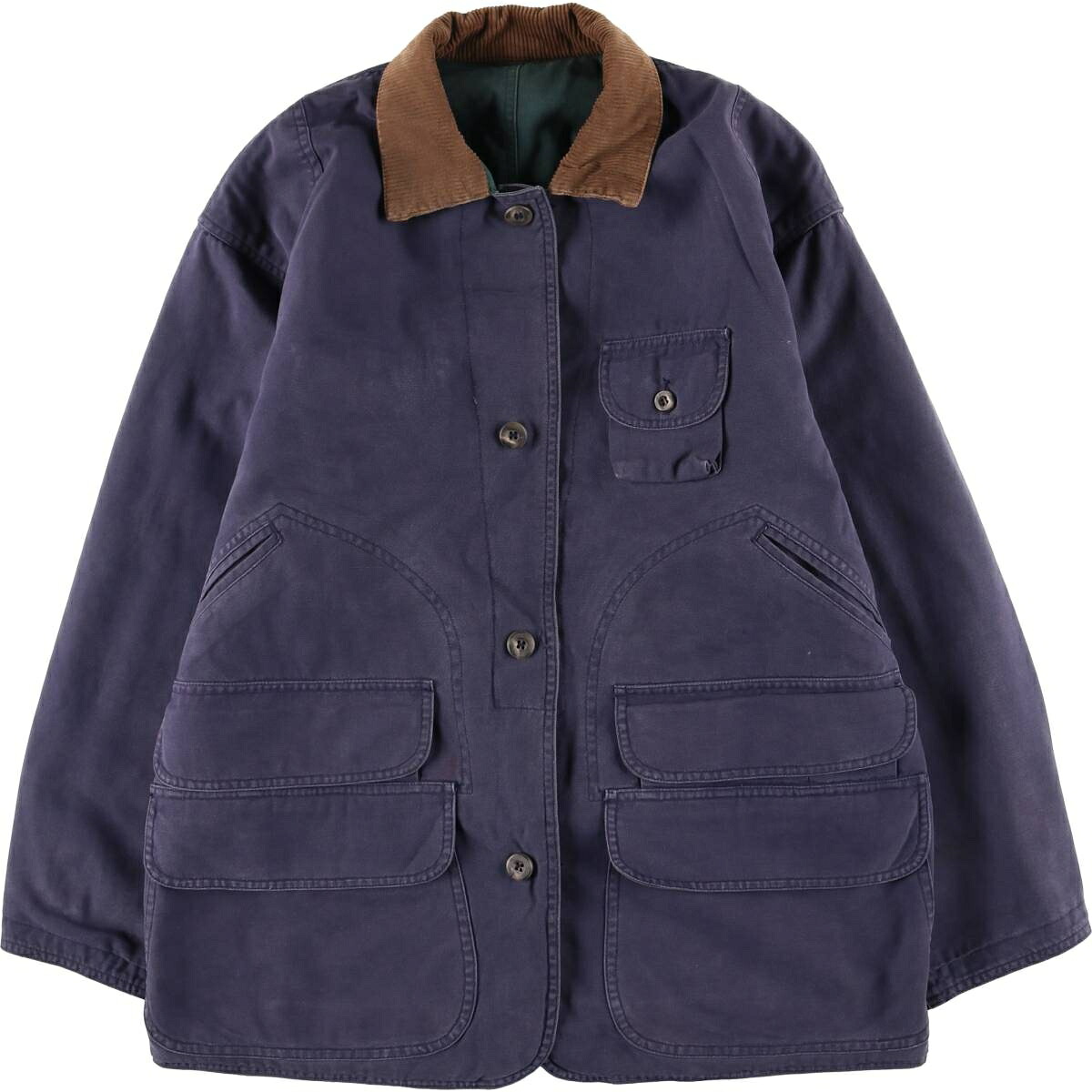 古着 90'S ギャップ GAP オールドギャップ リバーシブル ハンティングジャケット メンズS相当 /eaa624183 【中古】 【260313】 【GR-NV】 ネイビー系 春秋冬