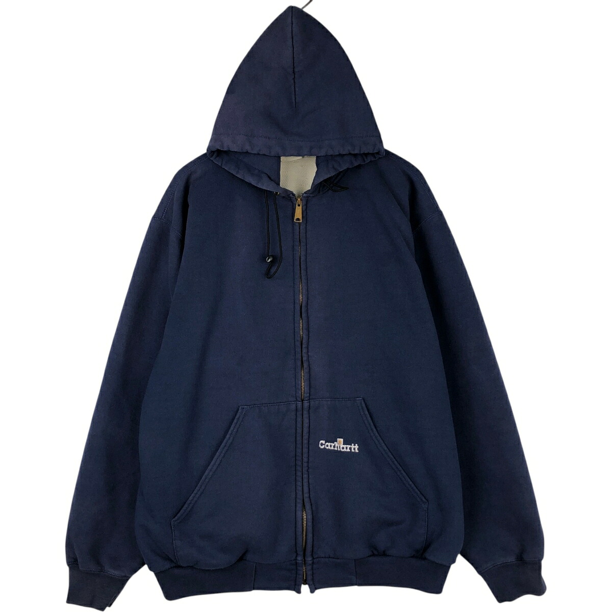 古着 00'S カーハート Carhartt K129 スウェットフルジップパーカー メンズXL相当 /eaa624313 【中古】 【260309】 ネイビー系 春夏秋冬｜古着屋JAM